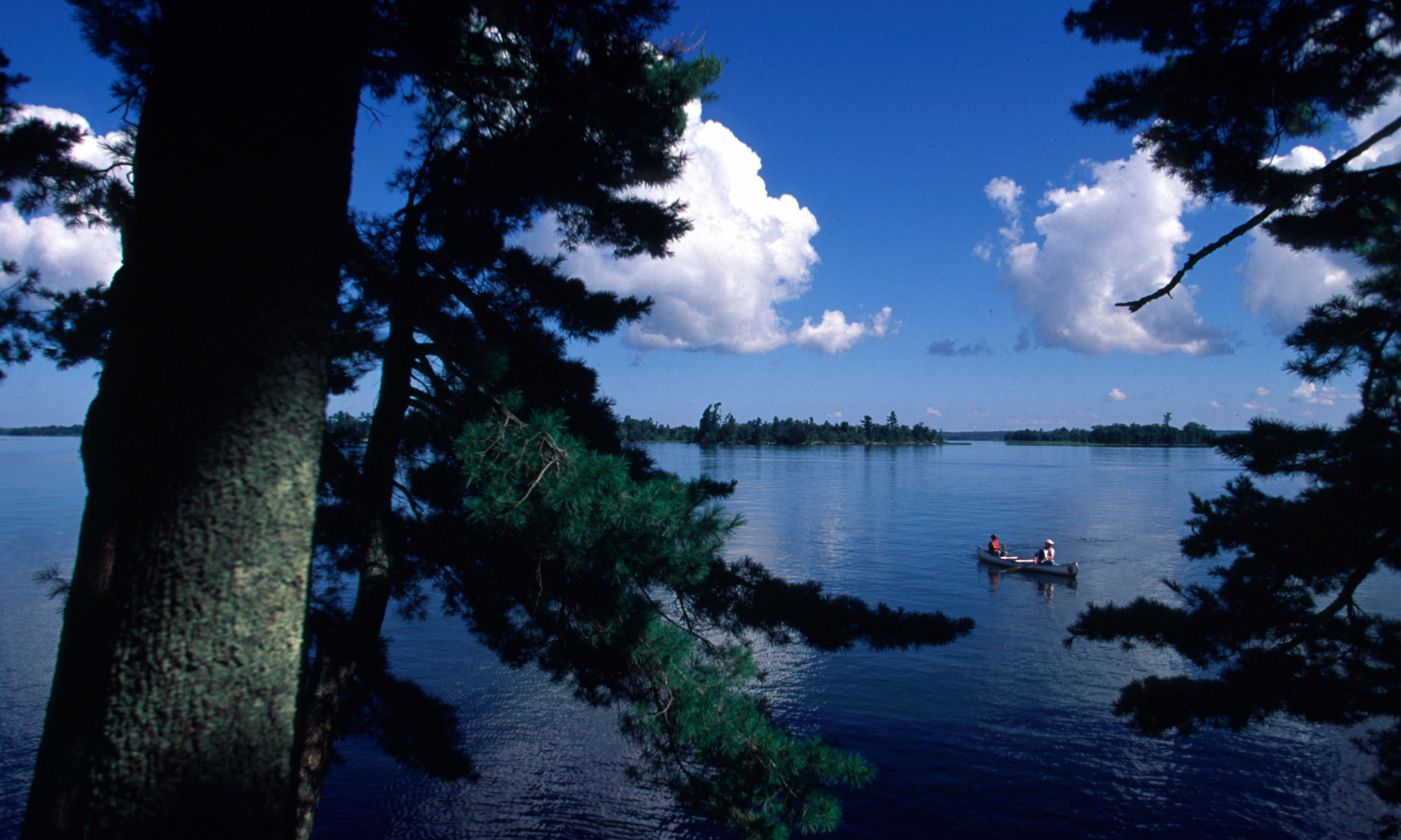 Canoeing Kabetogama Lake Voyageurs National Park