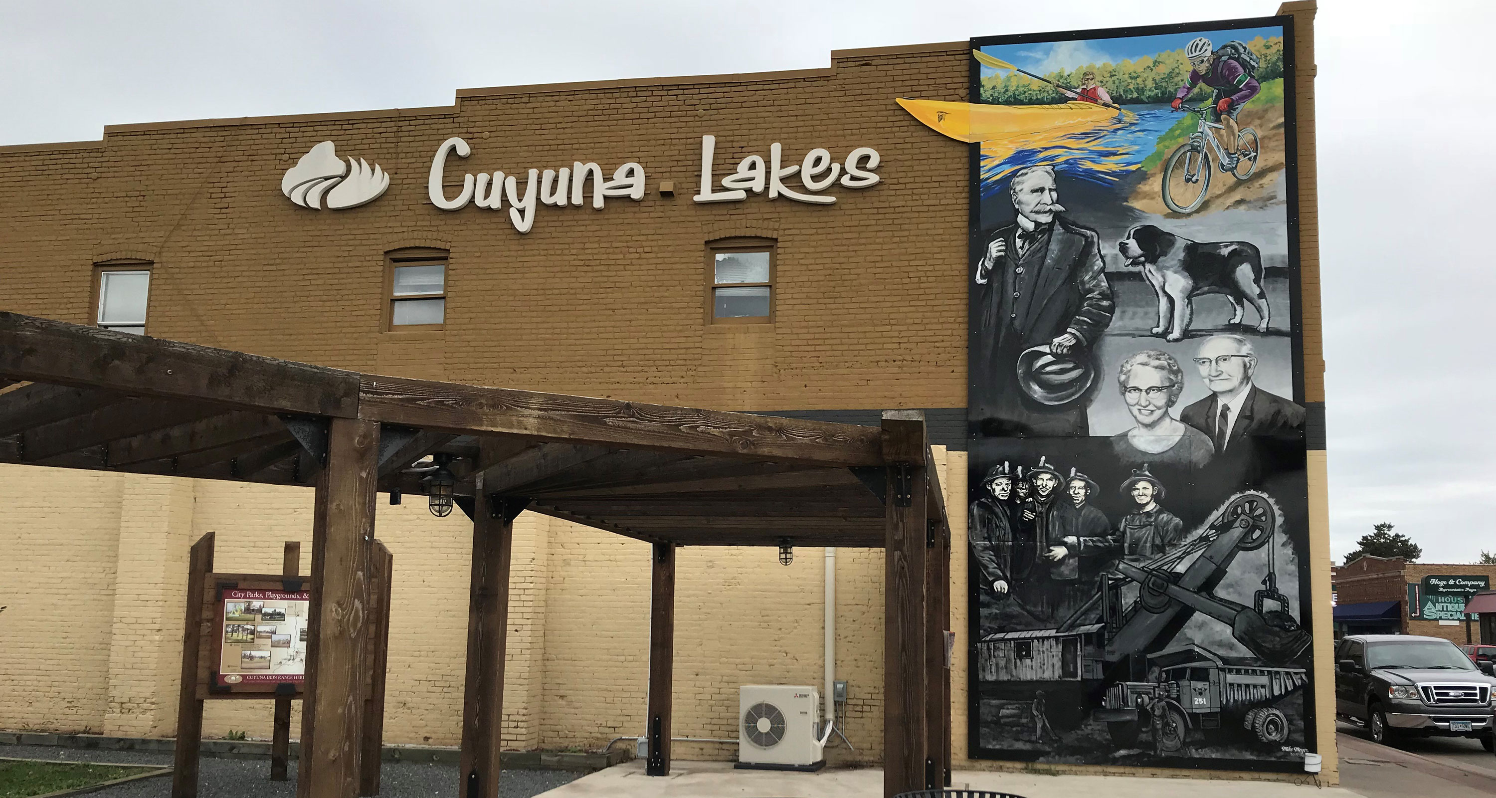Cuyuna Lakes Crosby mural