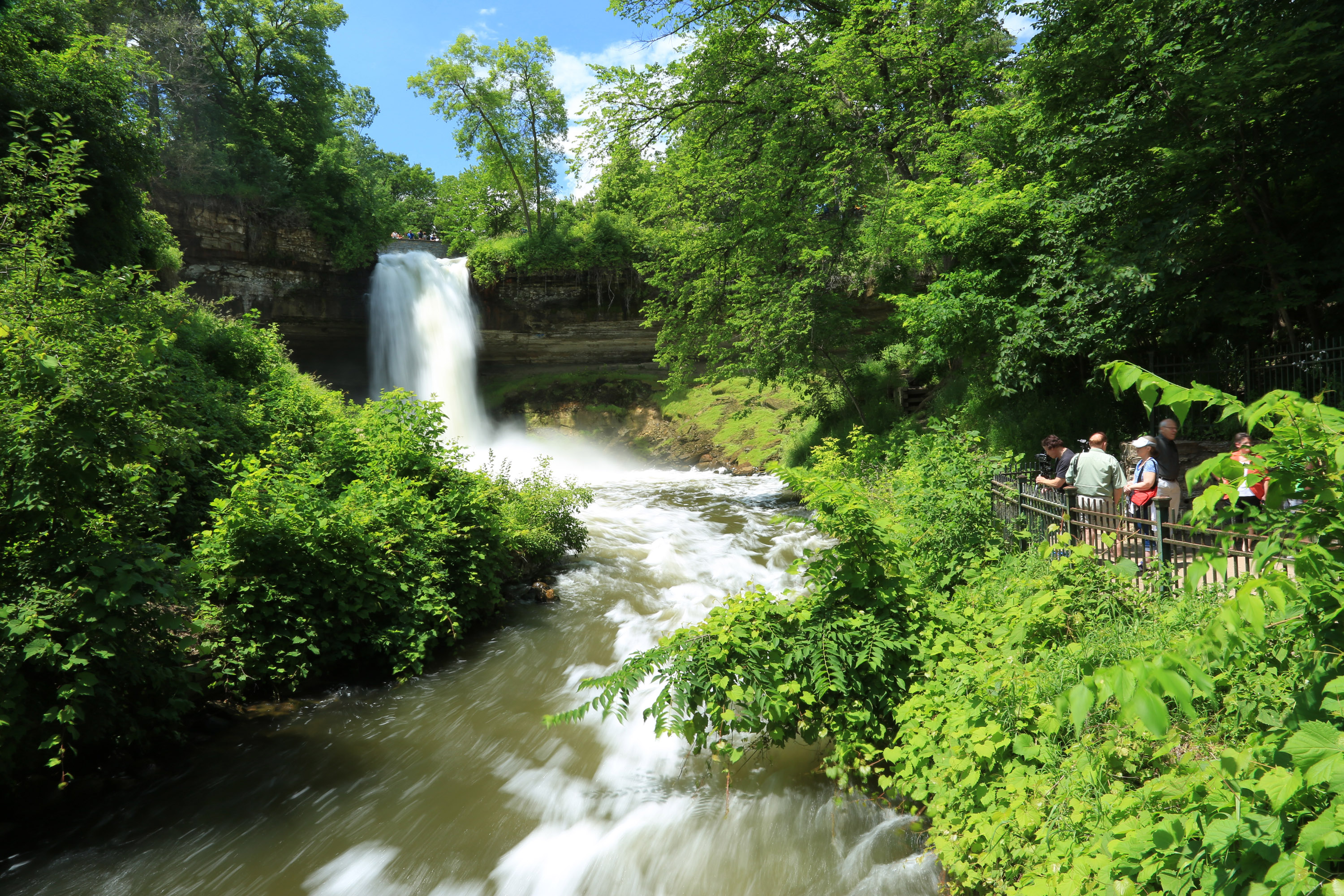 Minnehaha Falls in Minneapolis