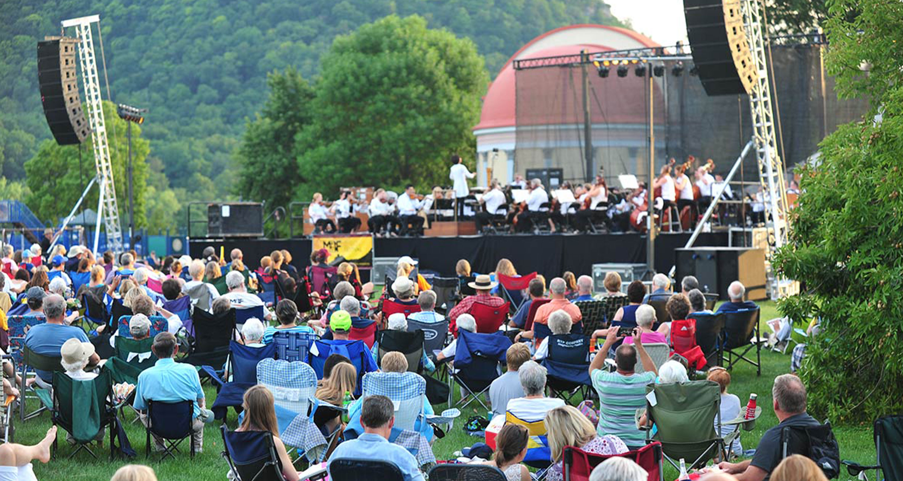 Minnesota Orchestra outdoors Minnesota Beethoven Festival Winona