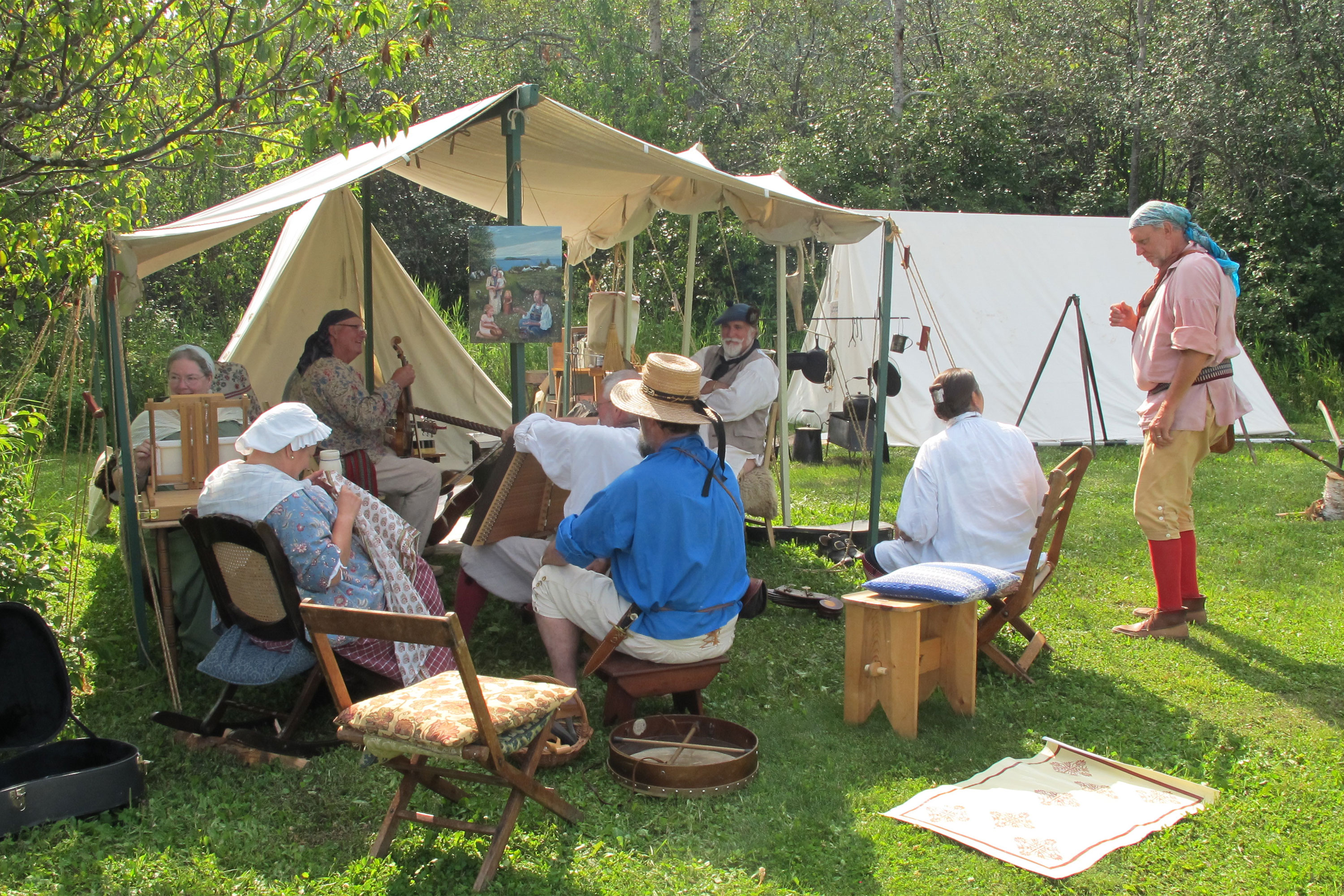 Evento de Rendezvous Days en Grand Portage National Monument