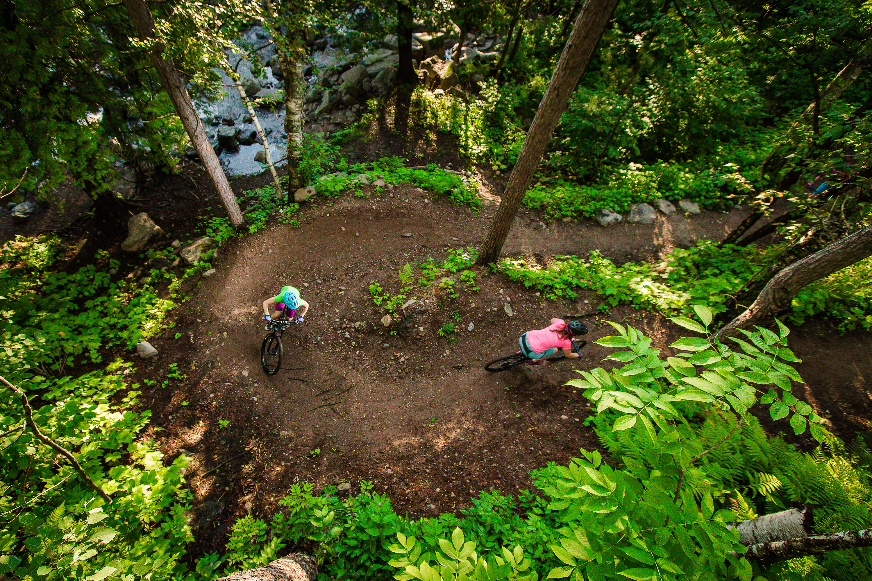 Summer mountain biking duluth