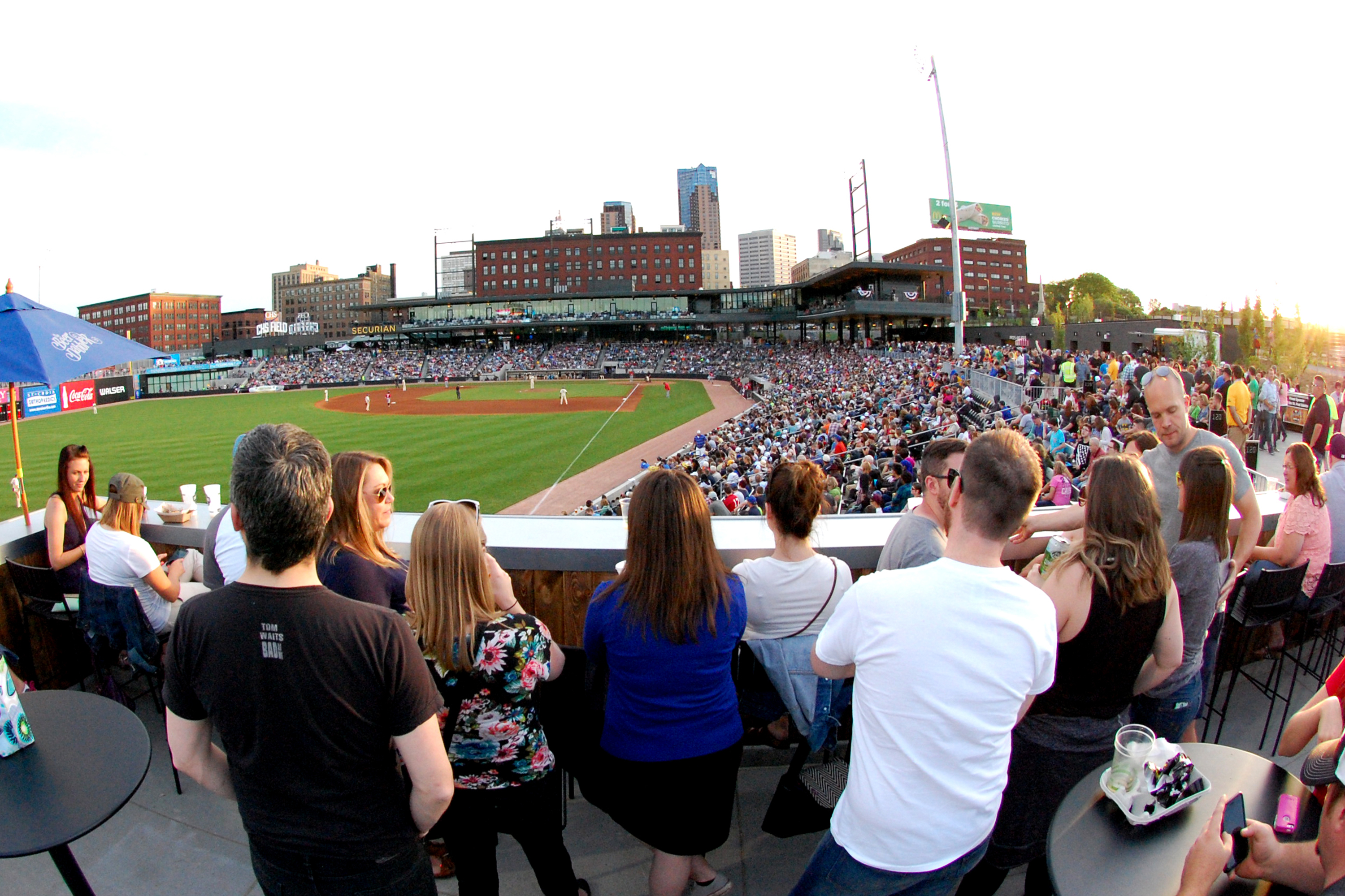 CHS Field Saint Paul Saints fans