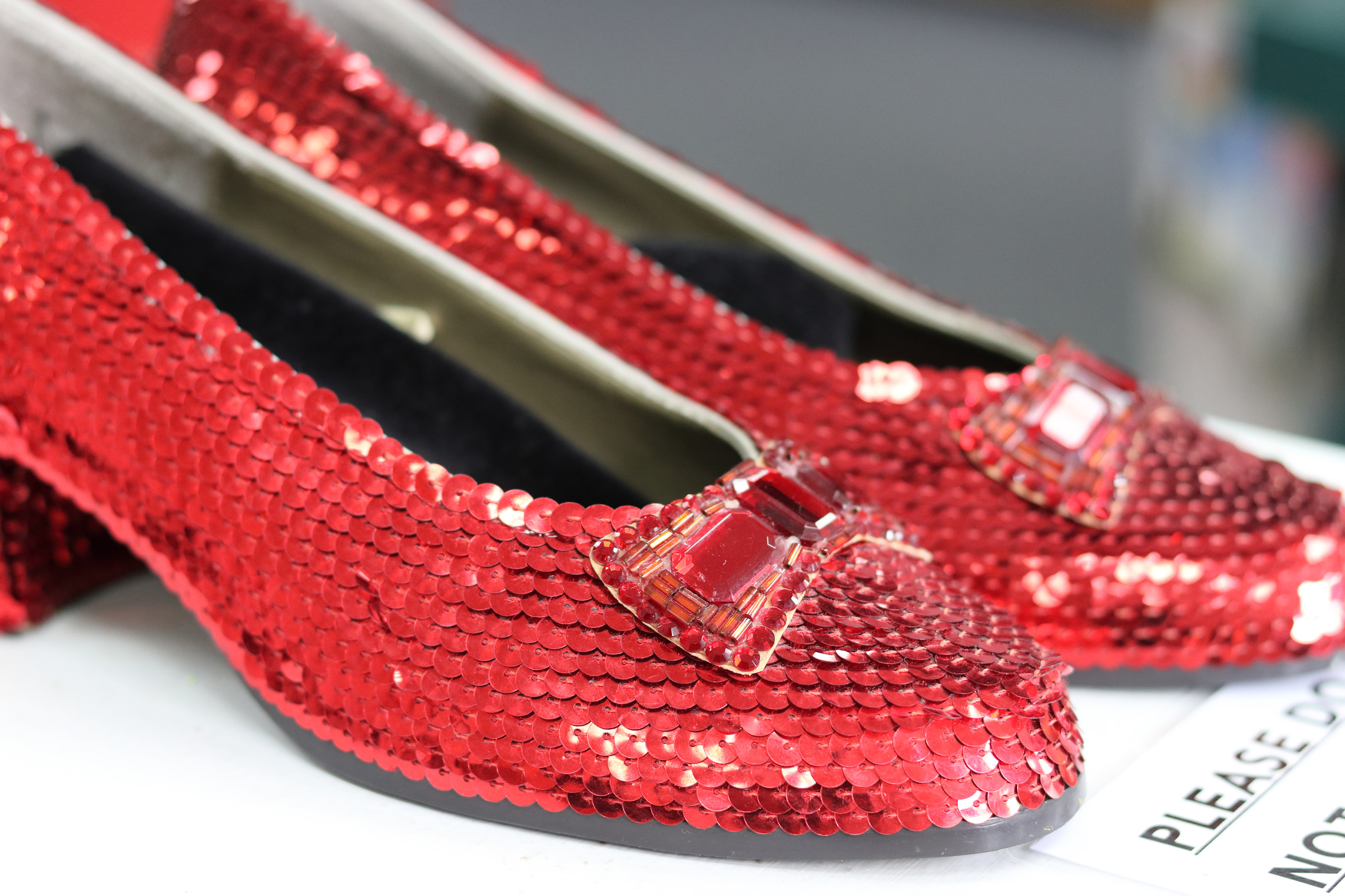 Judy Garland Museum red slippers Grand Rapids