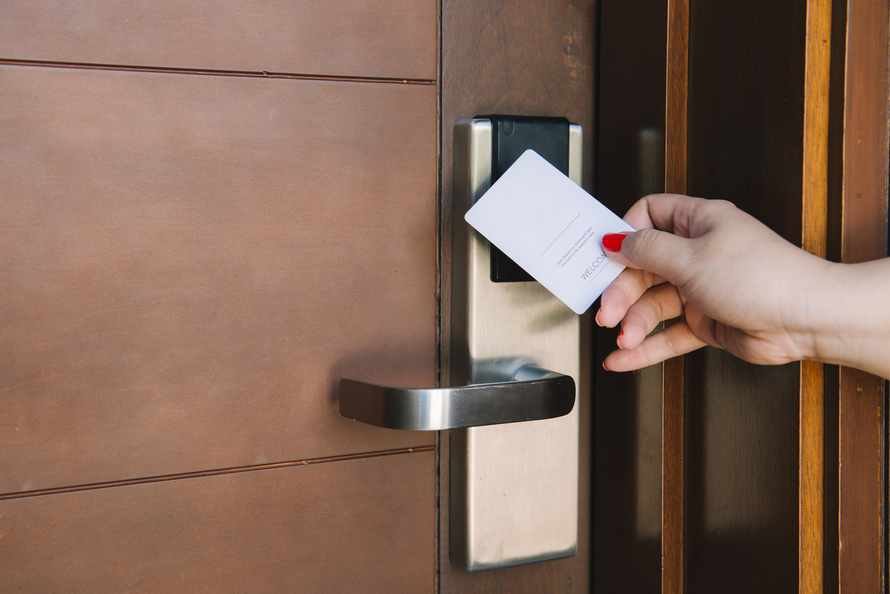 Hotel key card