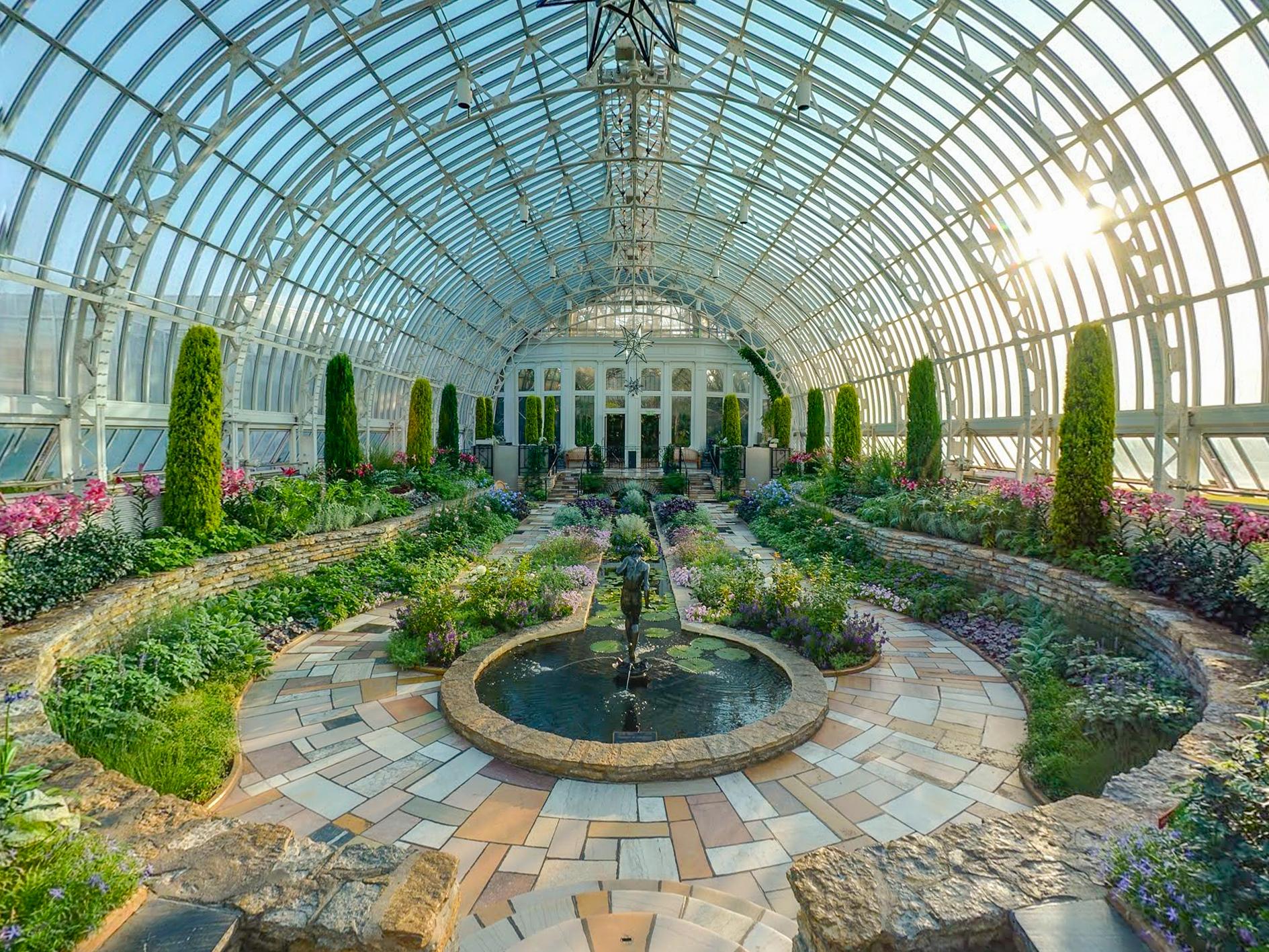 Como Park Conservatory interior