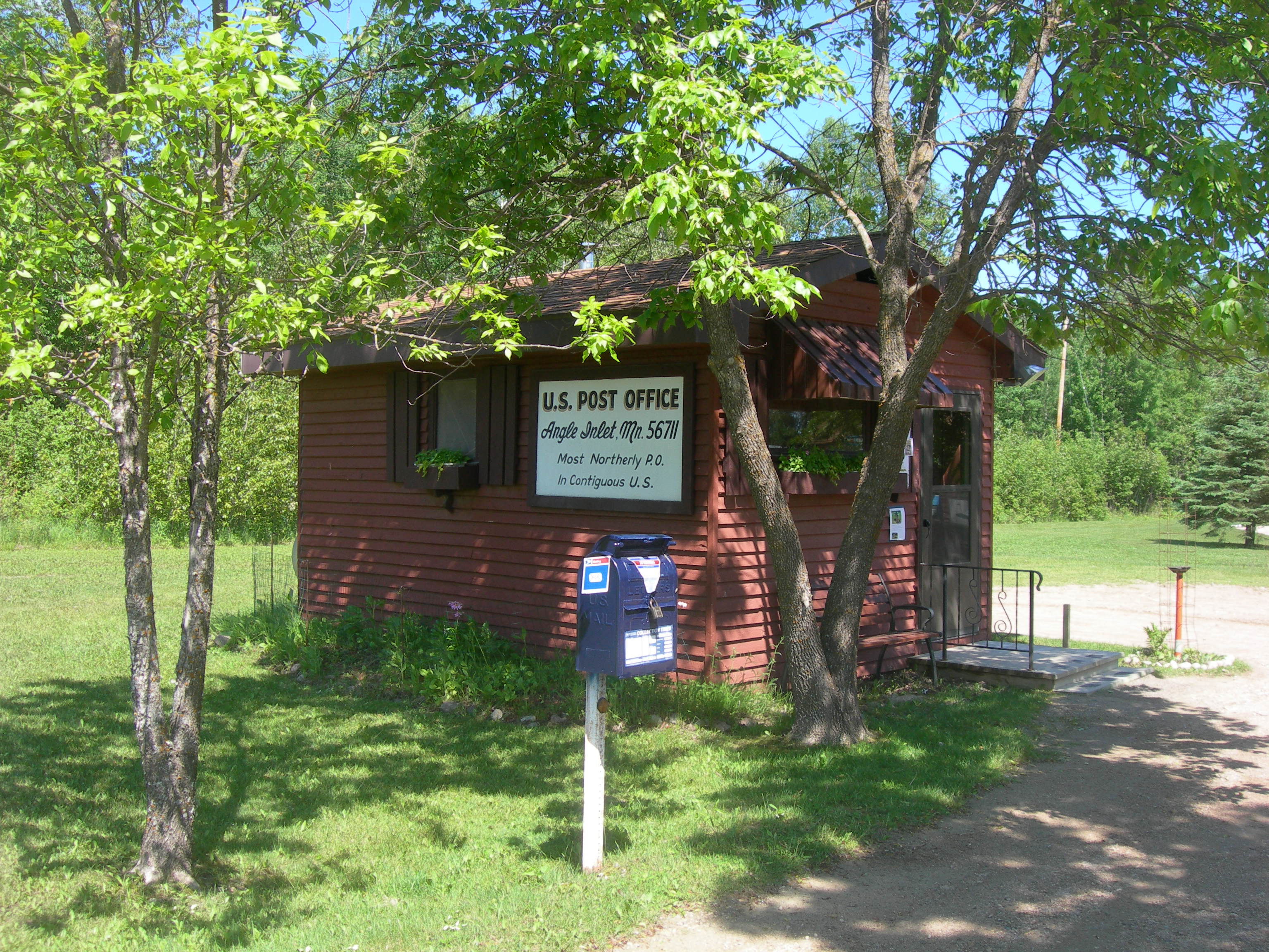The northernmost post office in the lower 48 states