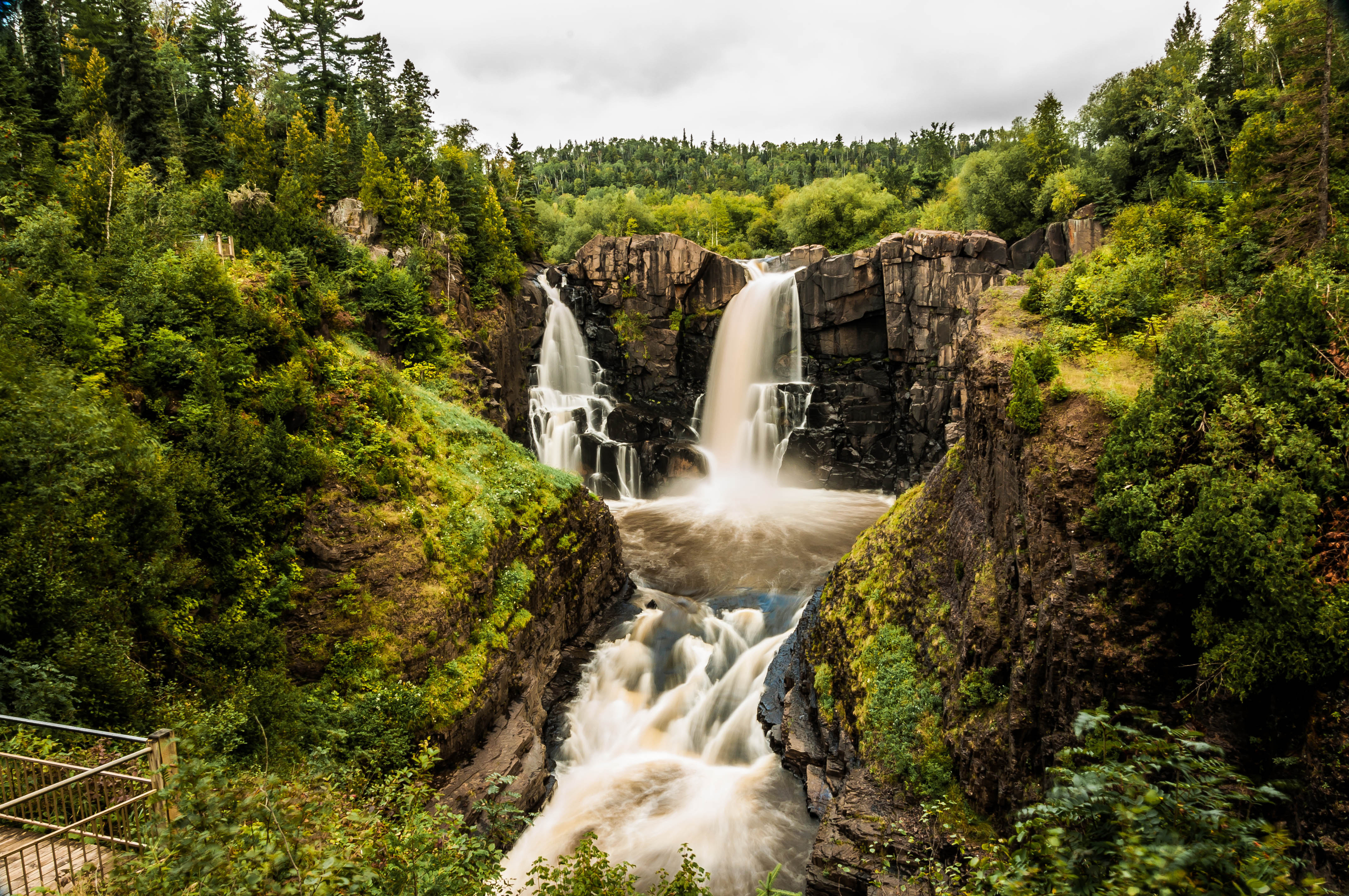 High Falls Waterfall, Grand Portage