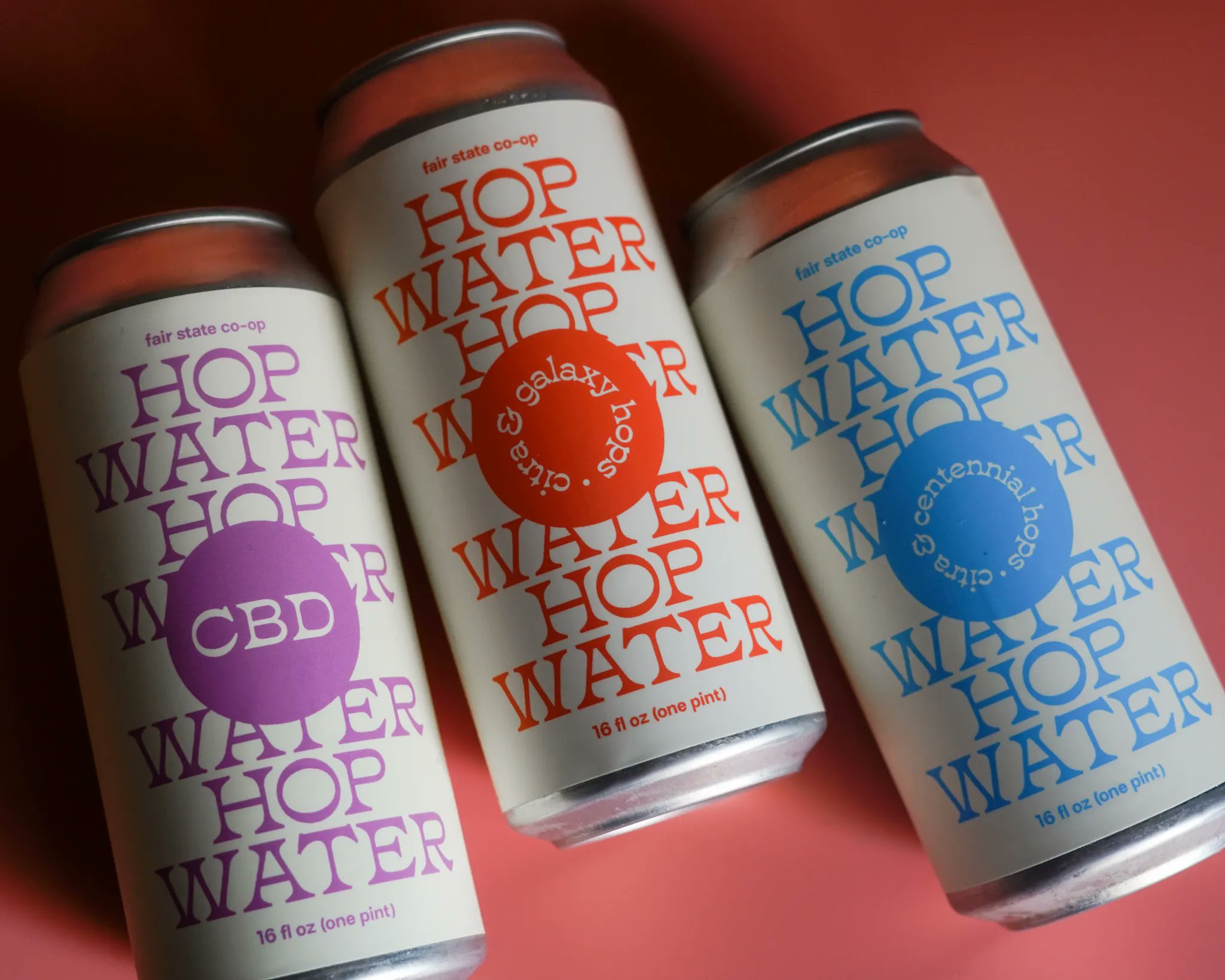 Fair State's Hop Water line