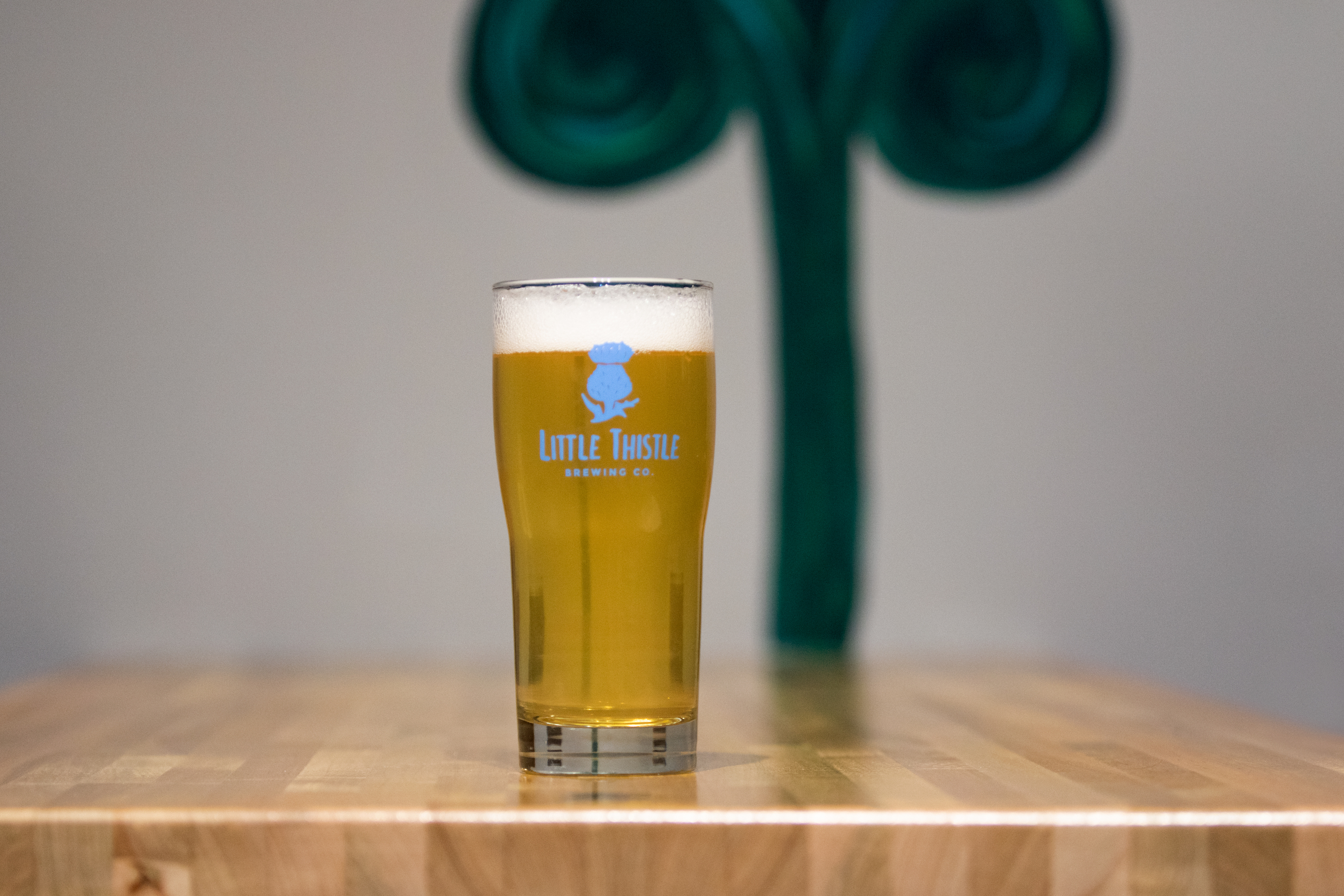 Little Thistle's nonalcoholic cream ale