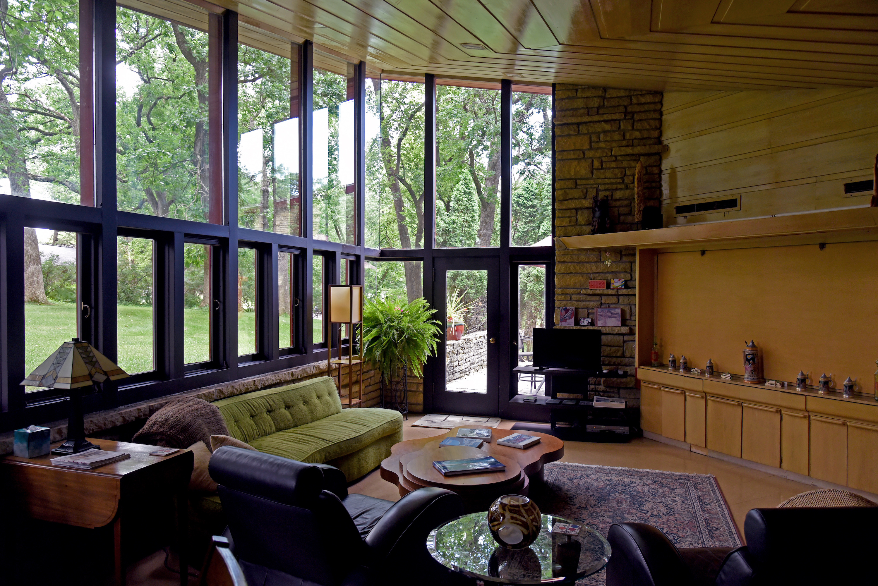 The Elam House interior, Austin