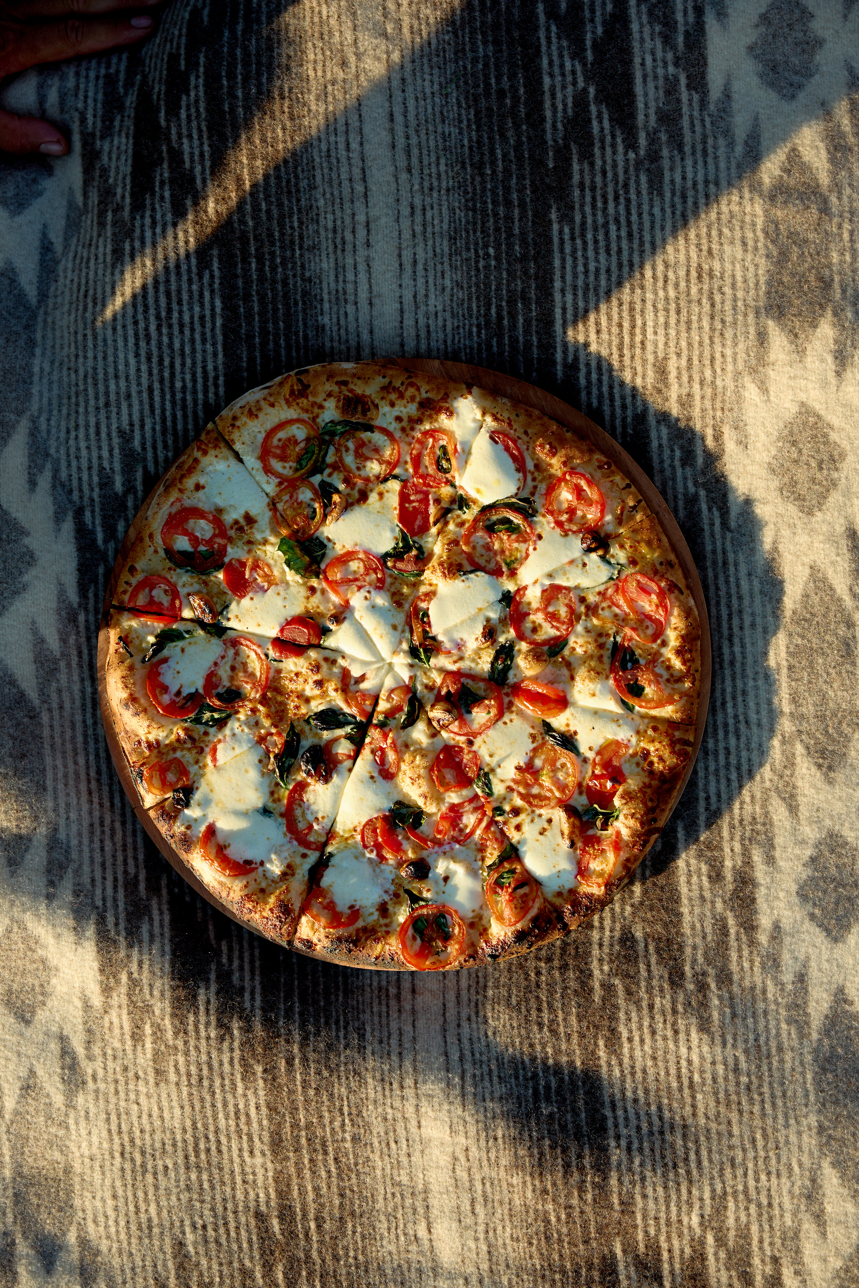Pizza from Red Barn Farm in Northfield