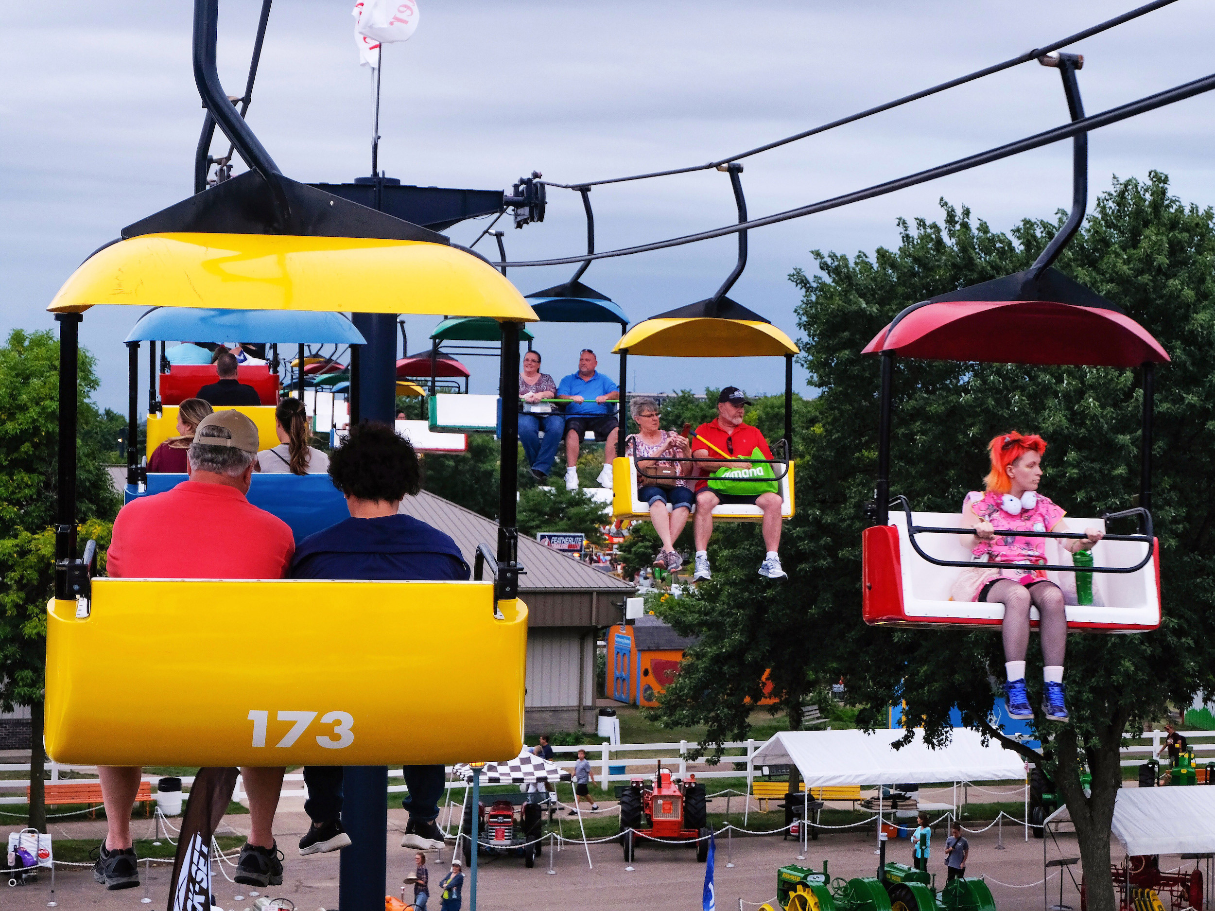 SkyGlider at the Minnesota State Fair