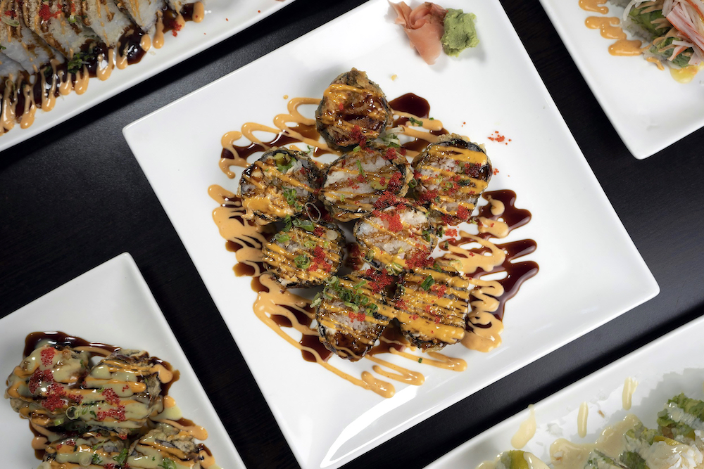 Sushi at Hanabi in Duluth