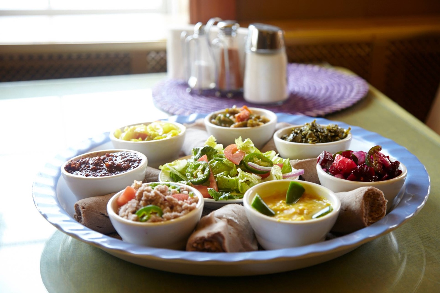 Ethiopian food at Demera in Saint Paul