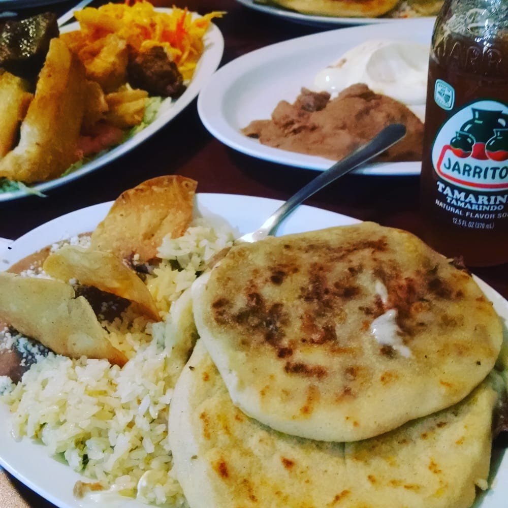 A plate of pupusas at Mañana in St. Paul