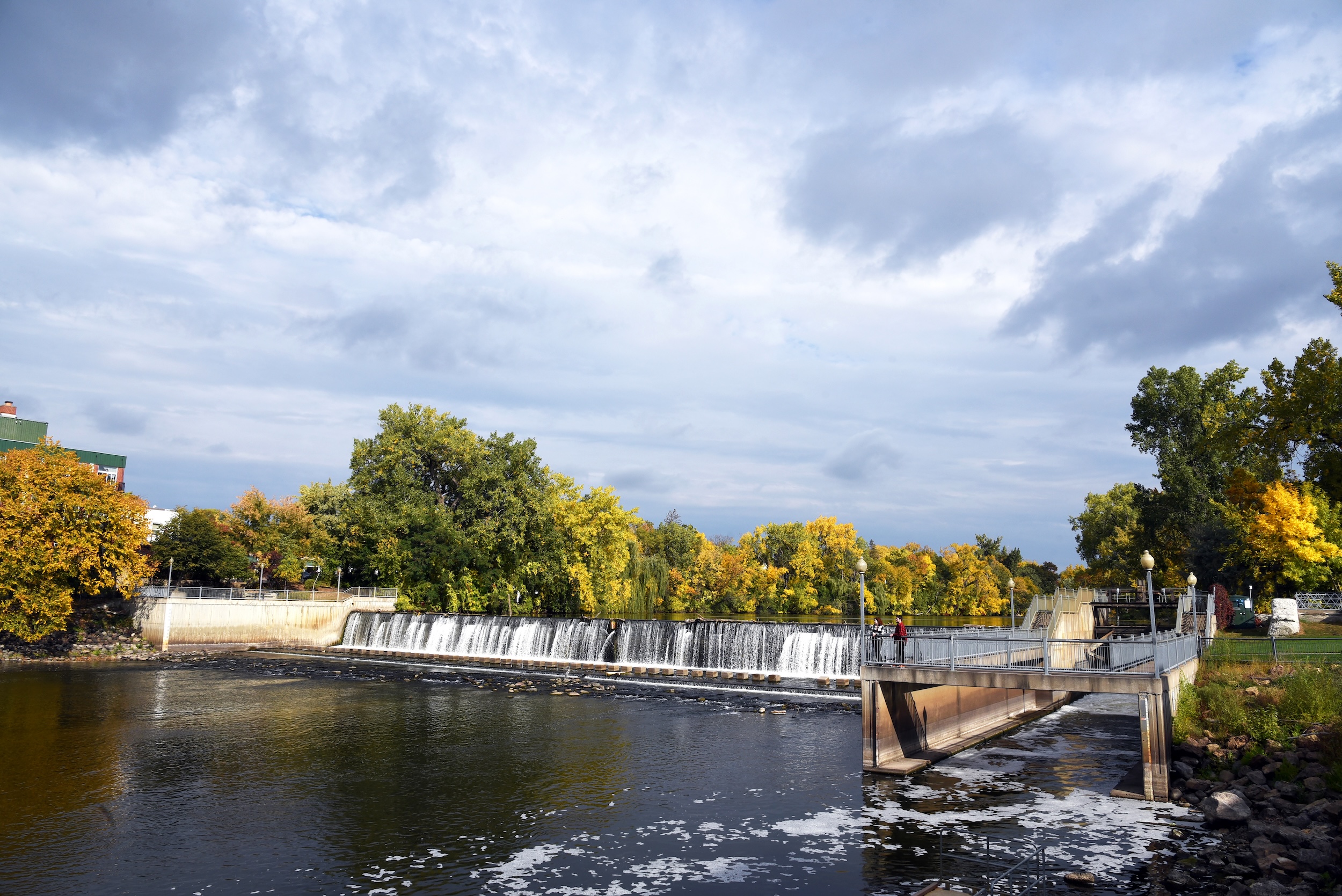 Rum River Dam in Anoka
