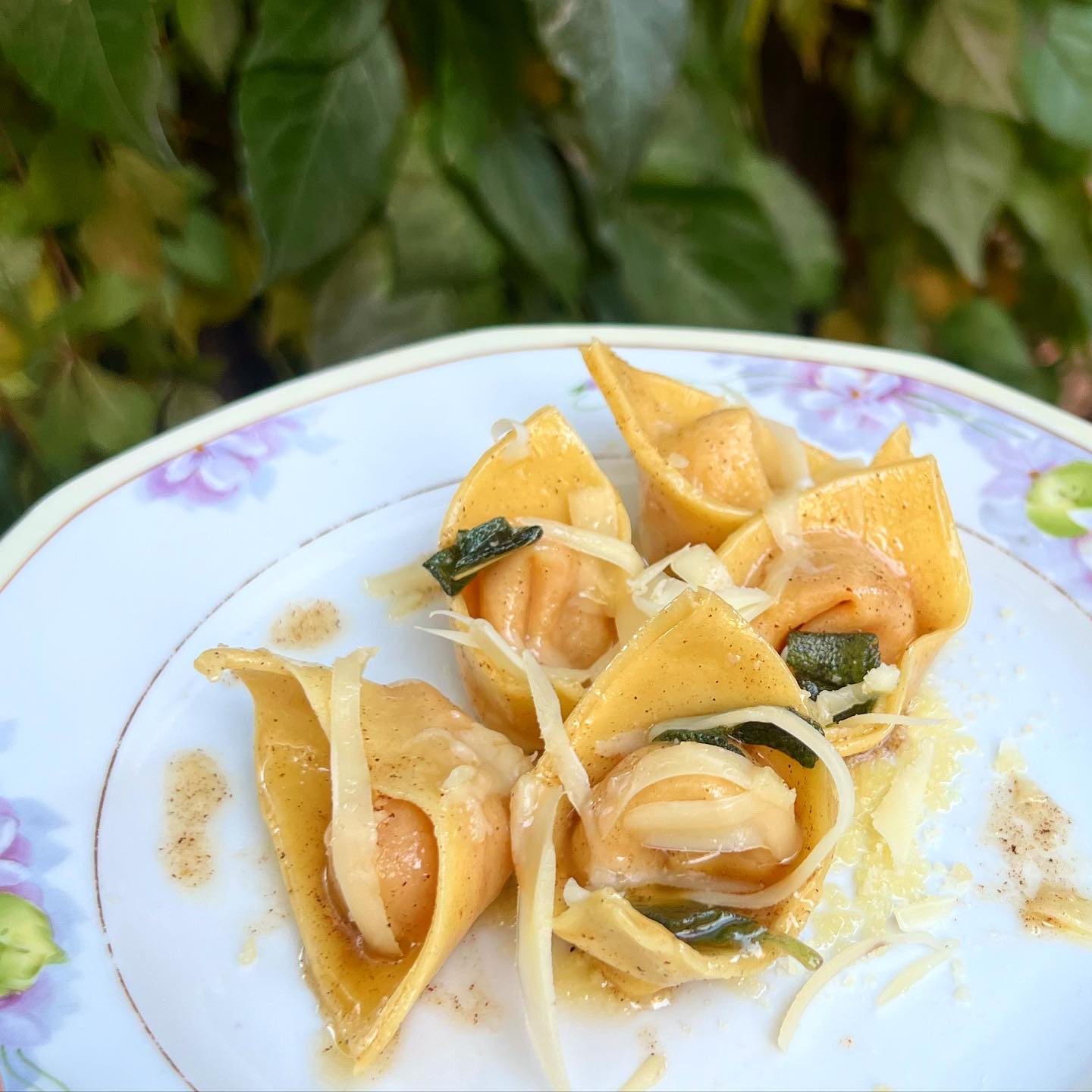 Sweet potato cappelletti at The Bungalow Club 