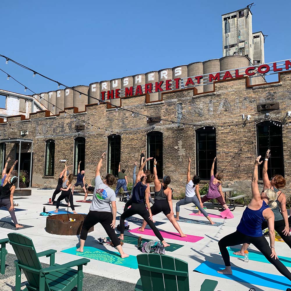 Yoga at Malcolm Yards
