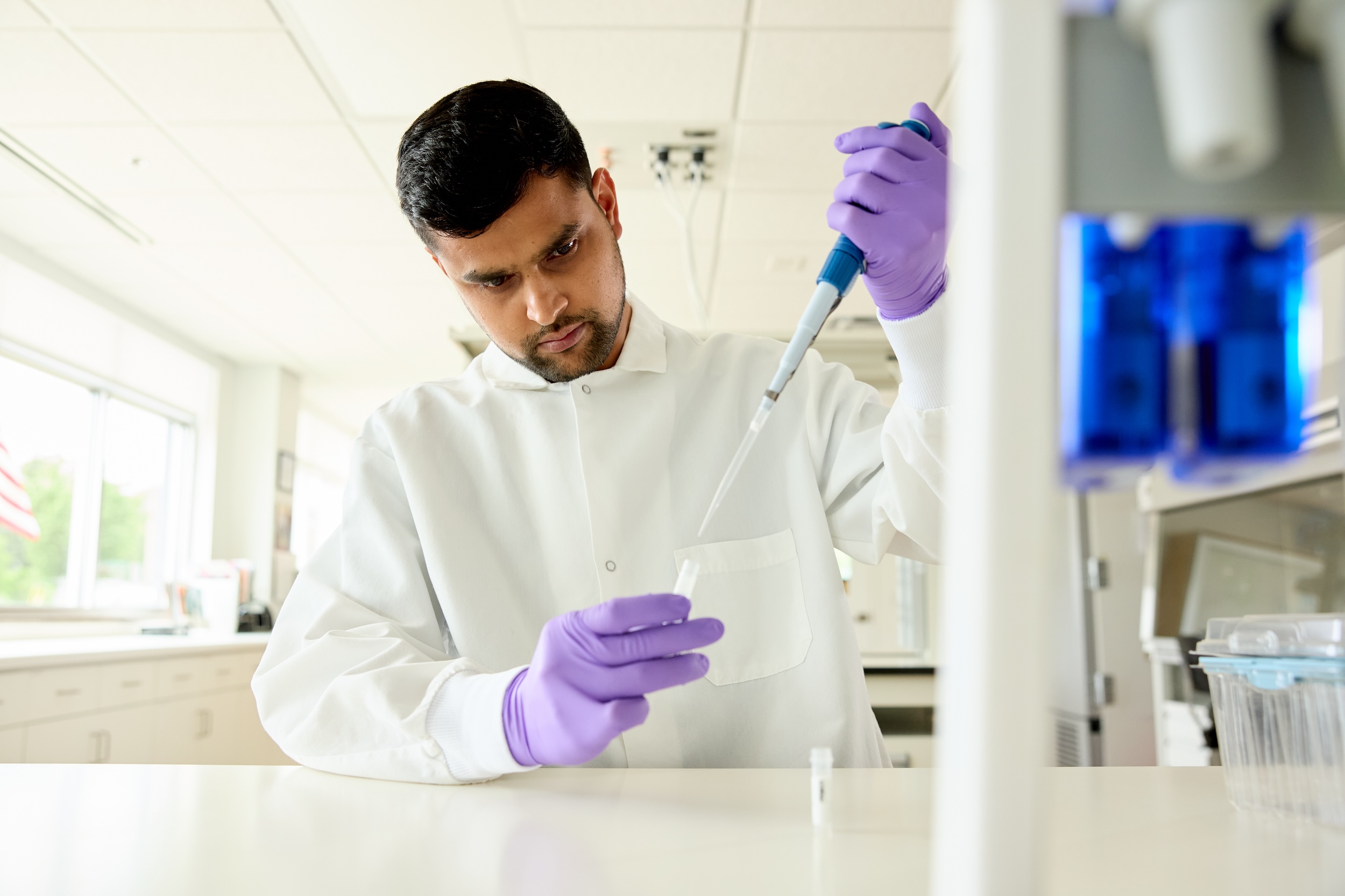 Microbiologics lab