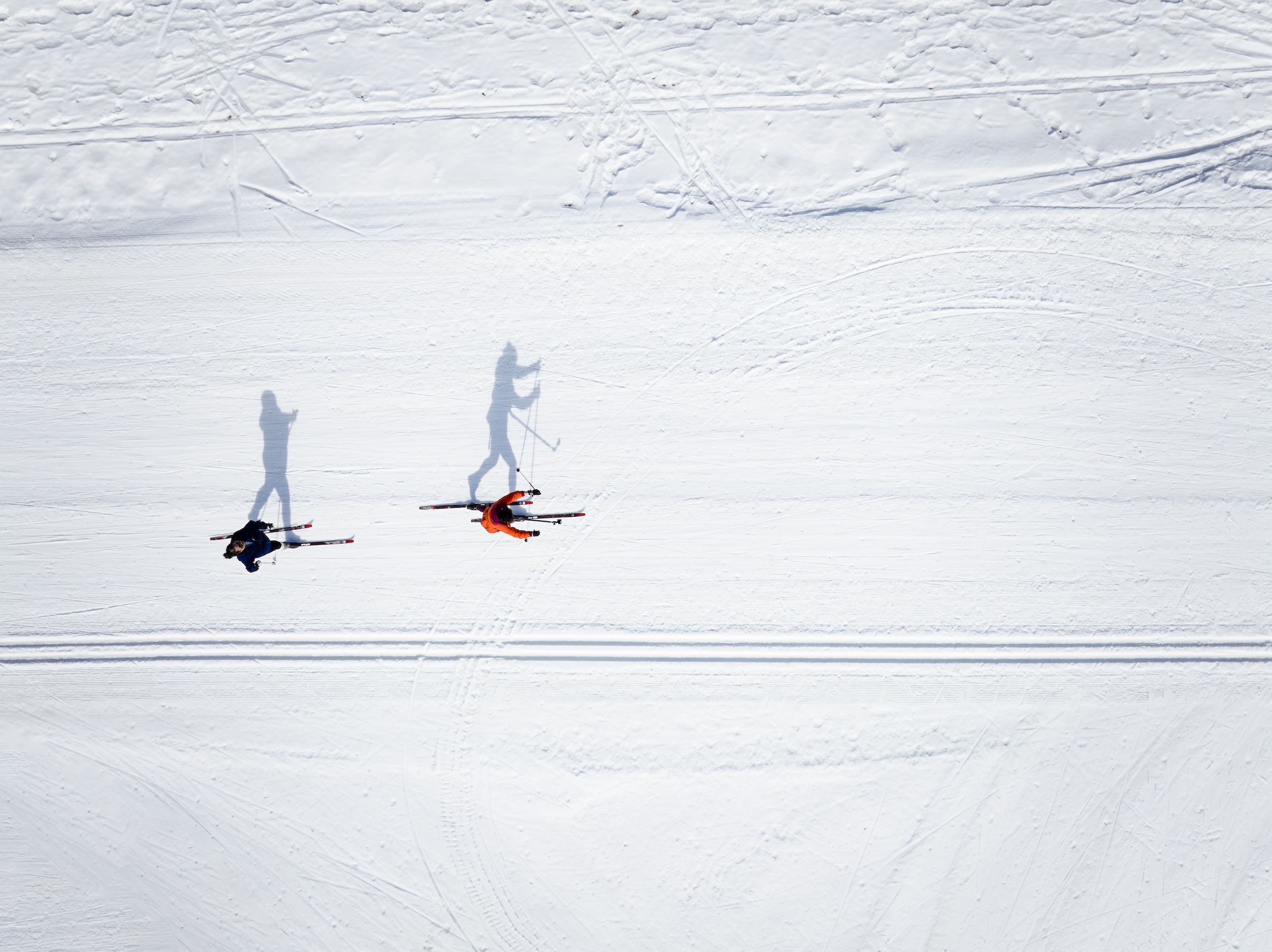 Cross-country skiing at Theodore Wirth Park