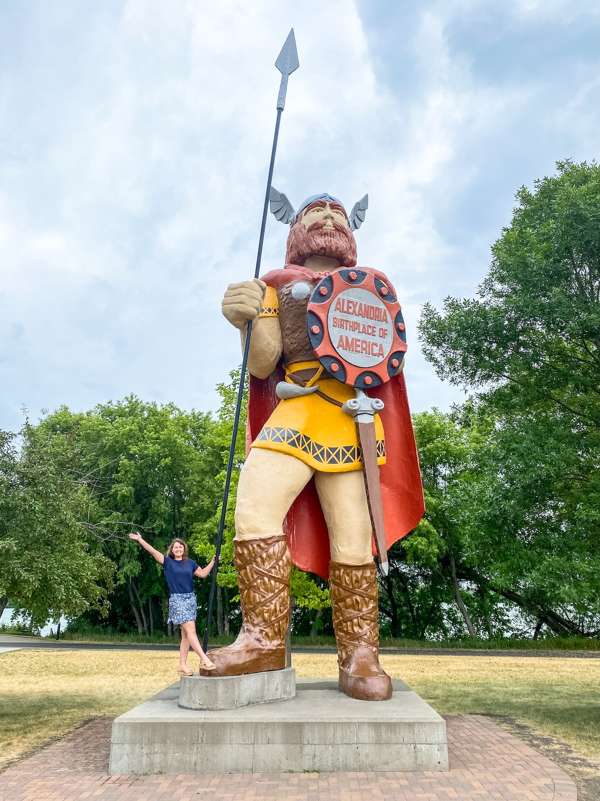 Big Ole statue in Alexandria