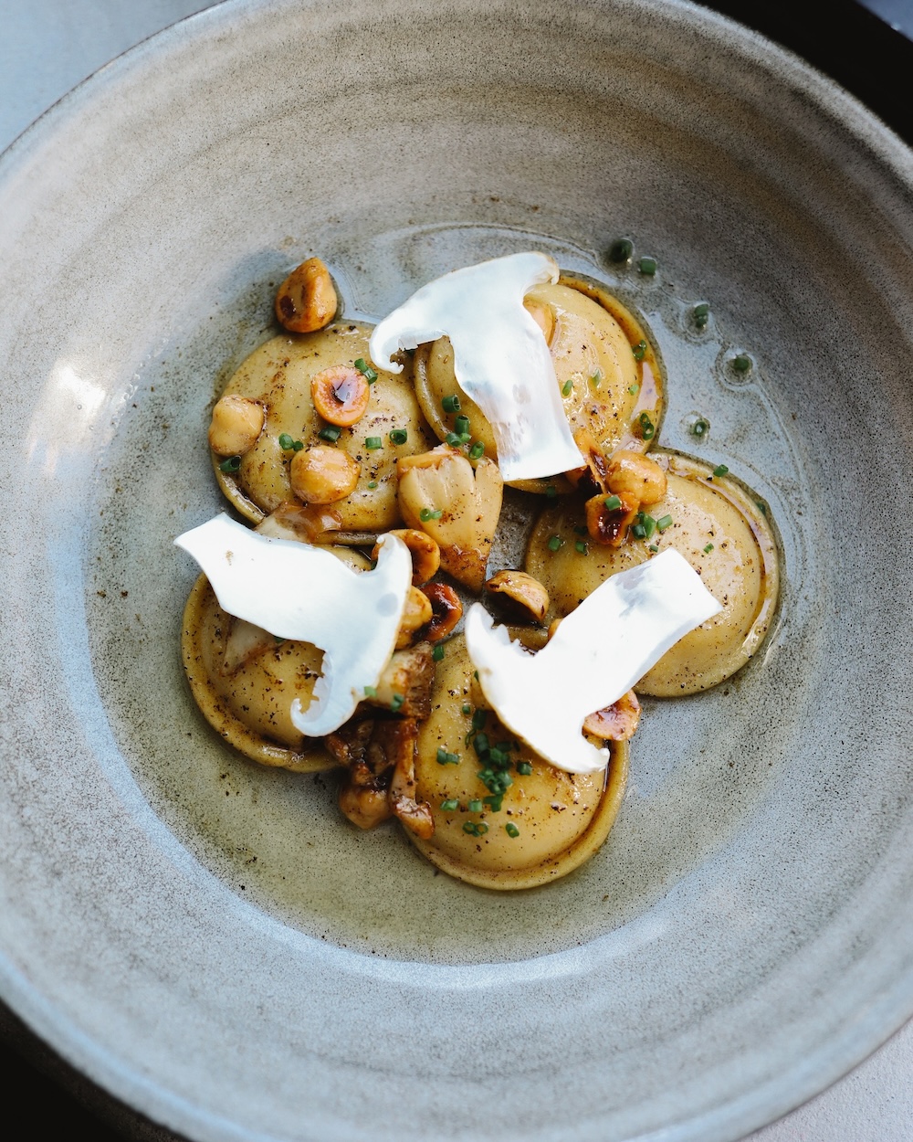 The occhi ravioli at Spoon and Stable