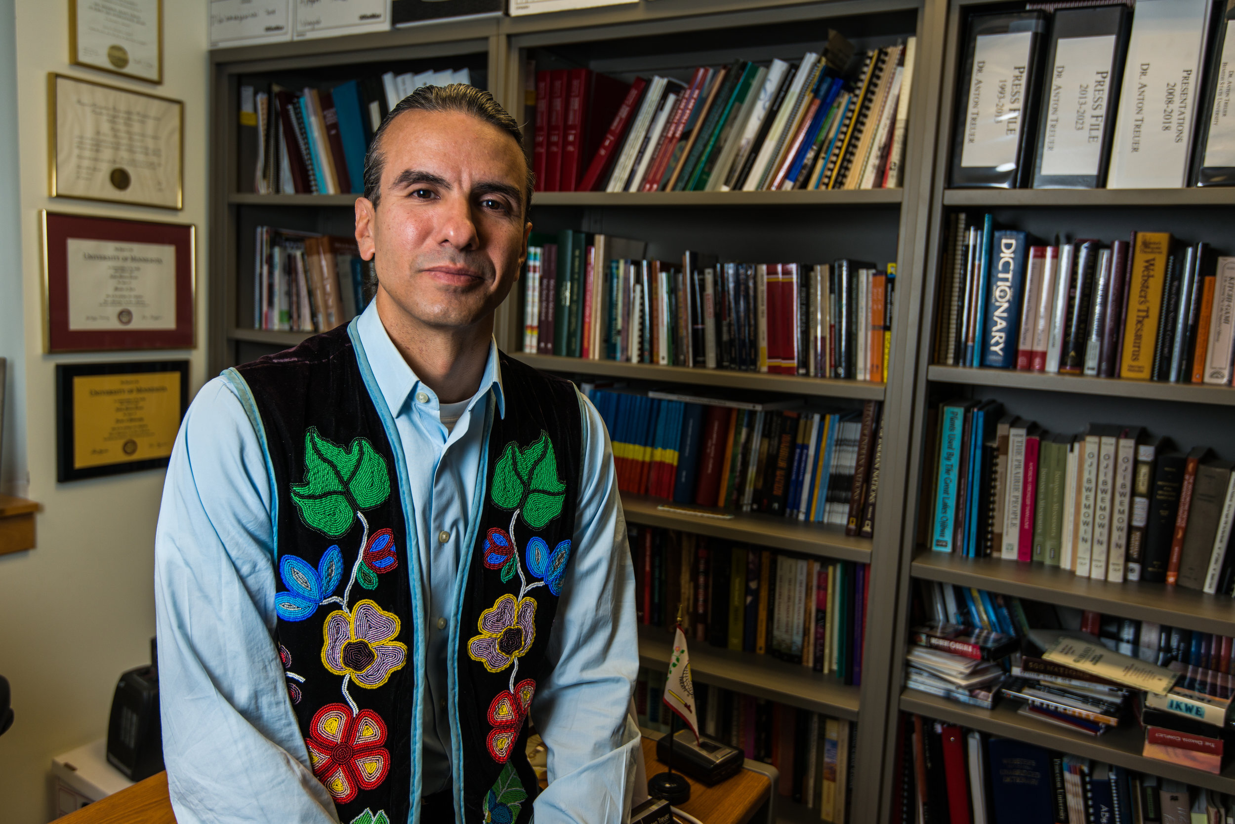 Bemidji State University professor Anton Treuer