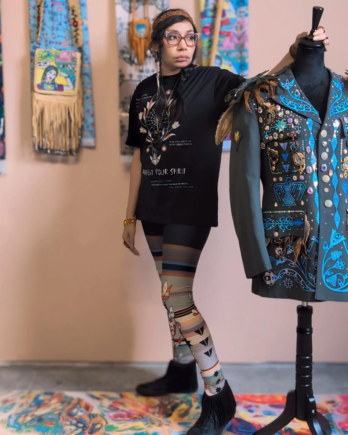 Dakota/Mohegan/Muscogee artist Marlena Myles