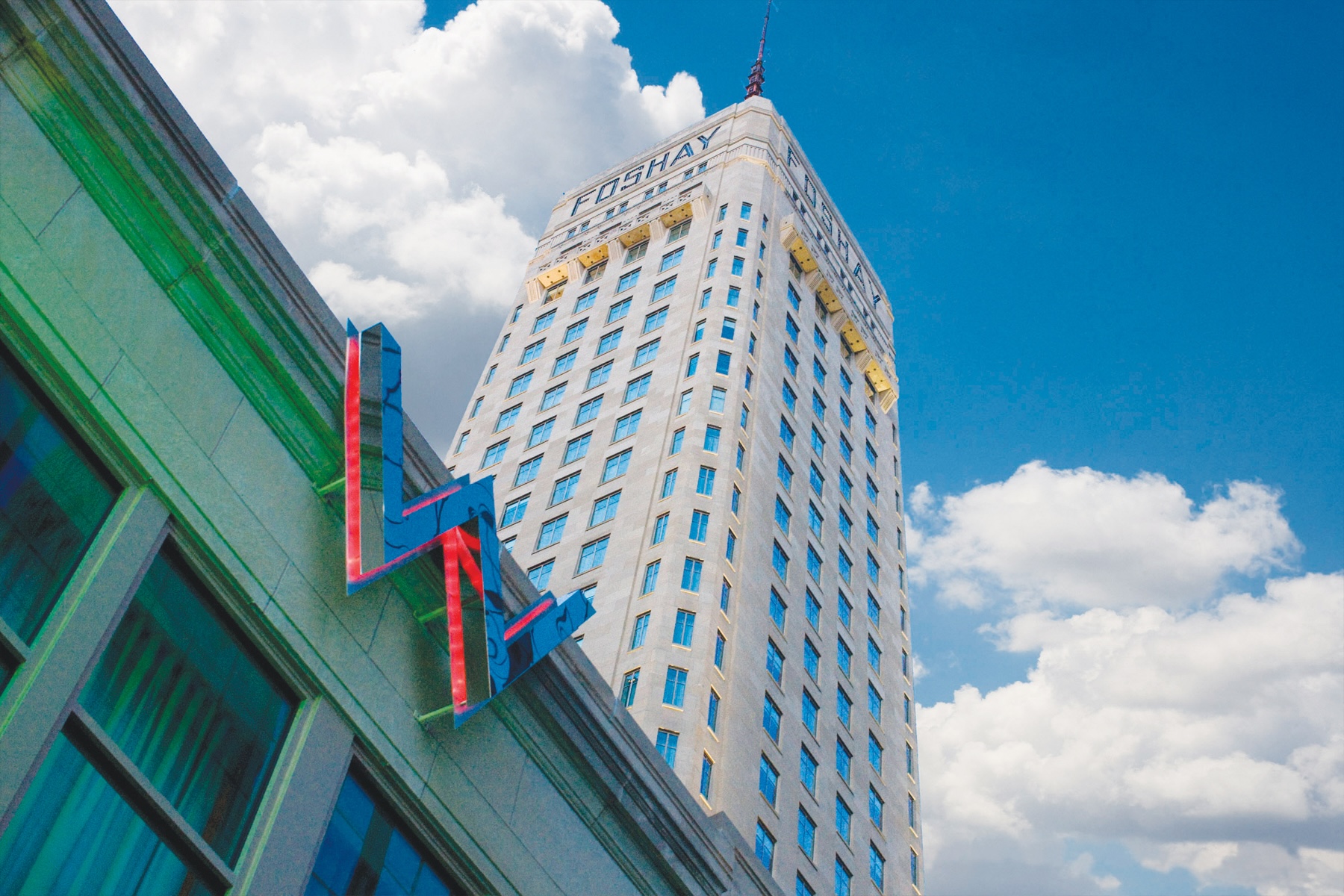 The W Hotel and Foshay Tower in downtown Minneapolis