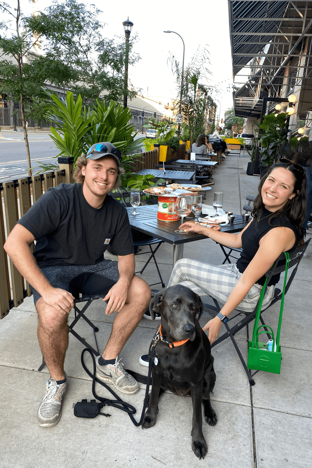 The patio at EaTo