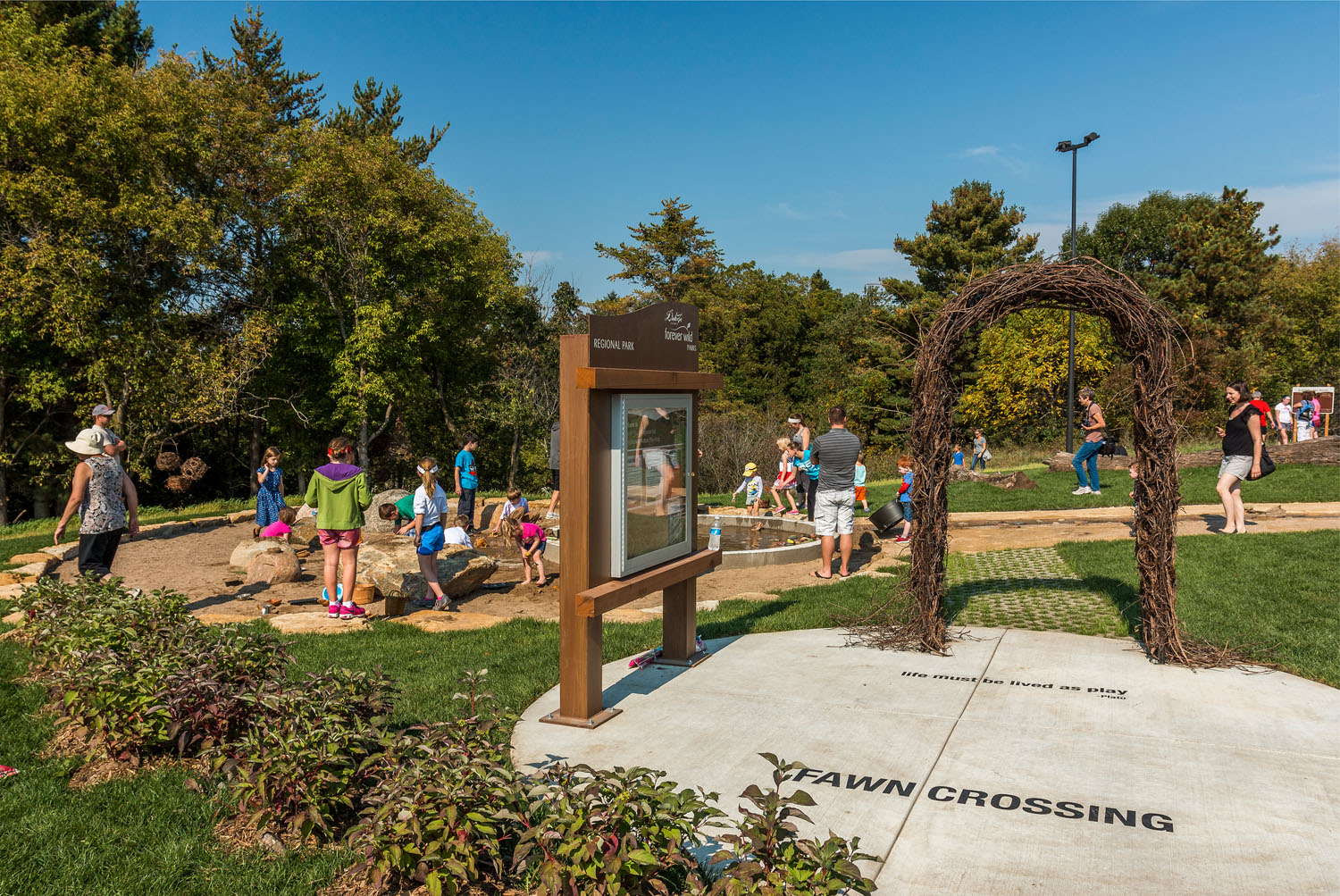 Whitetail Woods Regional Park playground