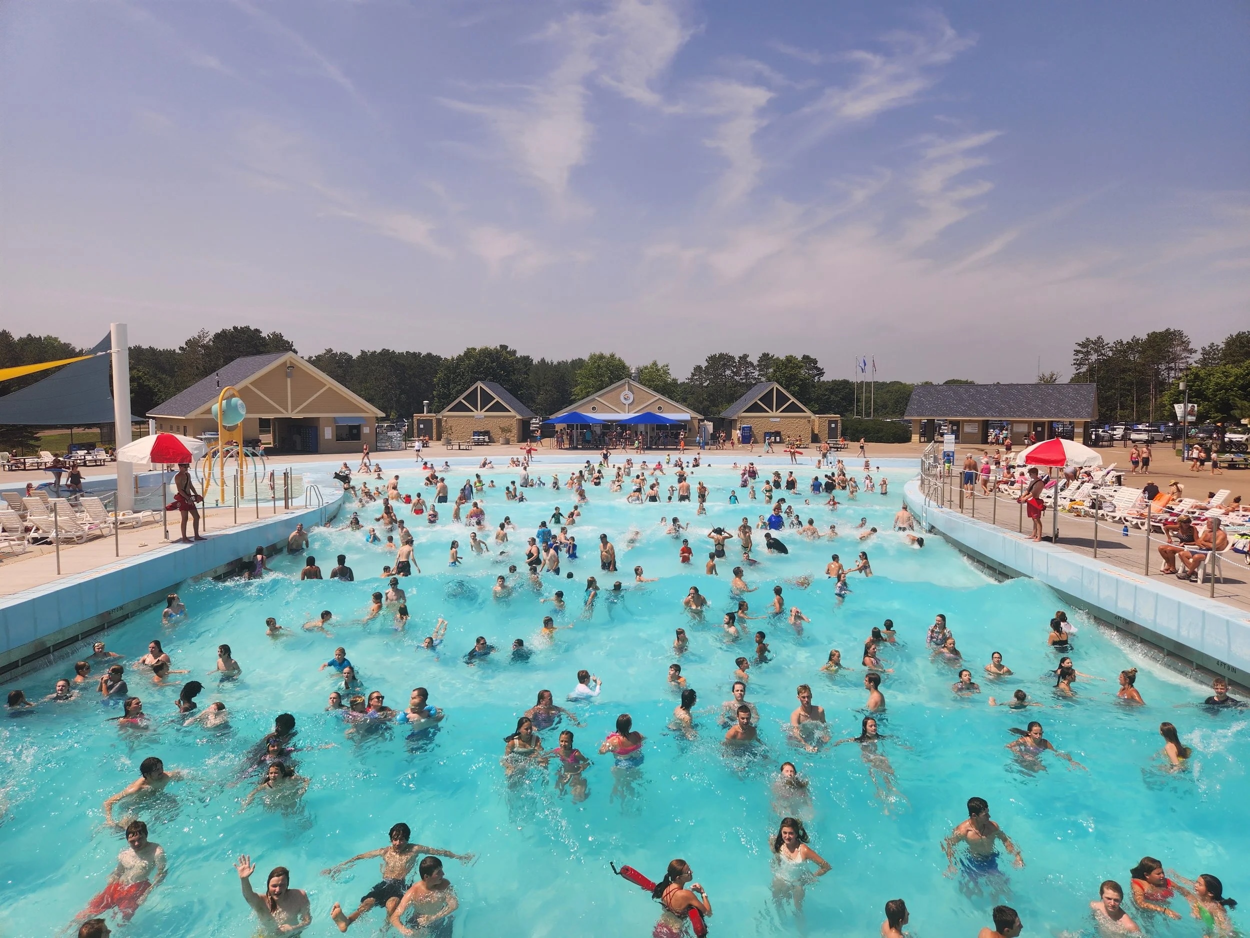 Bunker Beach Water Park in Bunker Hill Regional Park