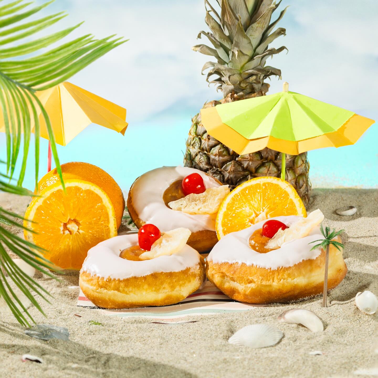 The Mai Tai Bullseye special at Cardigan Donuts