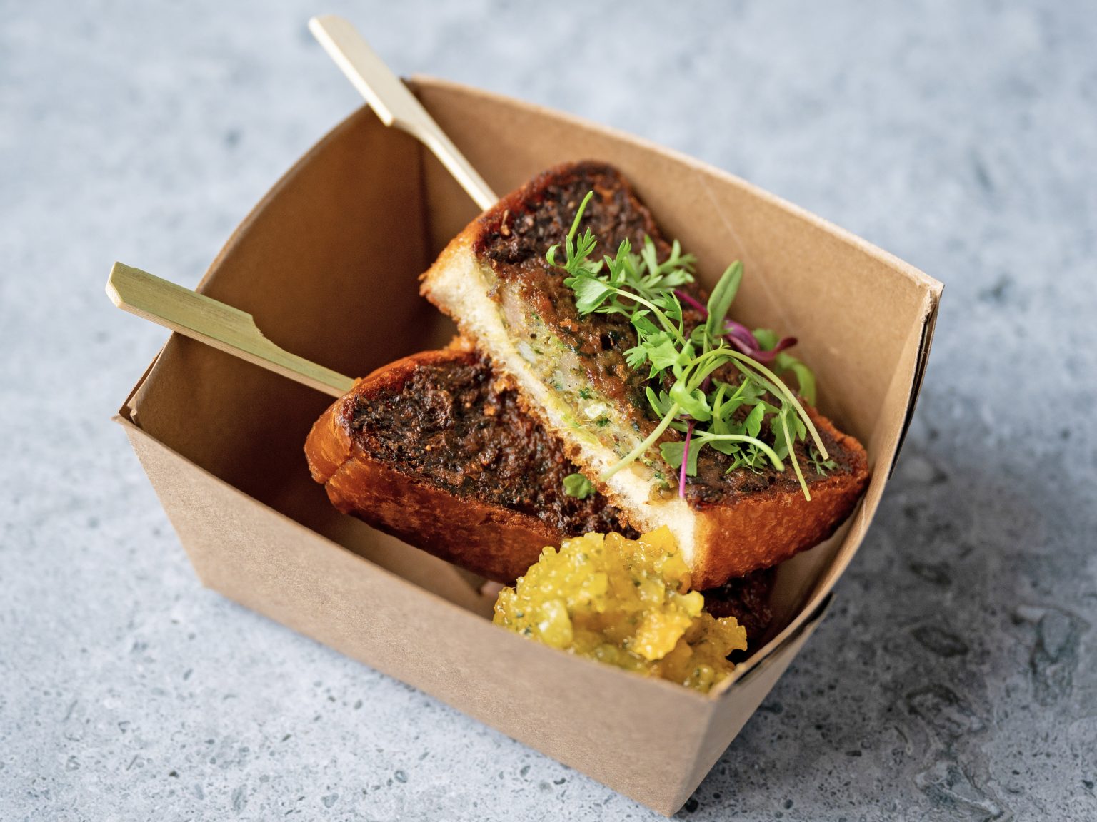 Union Hmong Kitchen's Shrimp &amp; Pork Toast On-a-Stick at the Minnesota State Fair