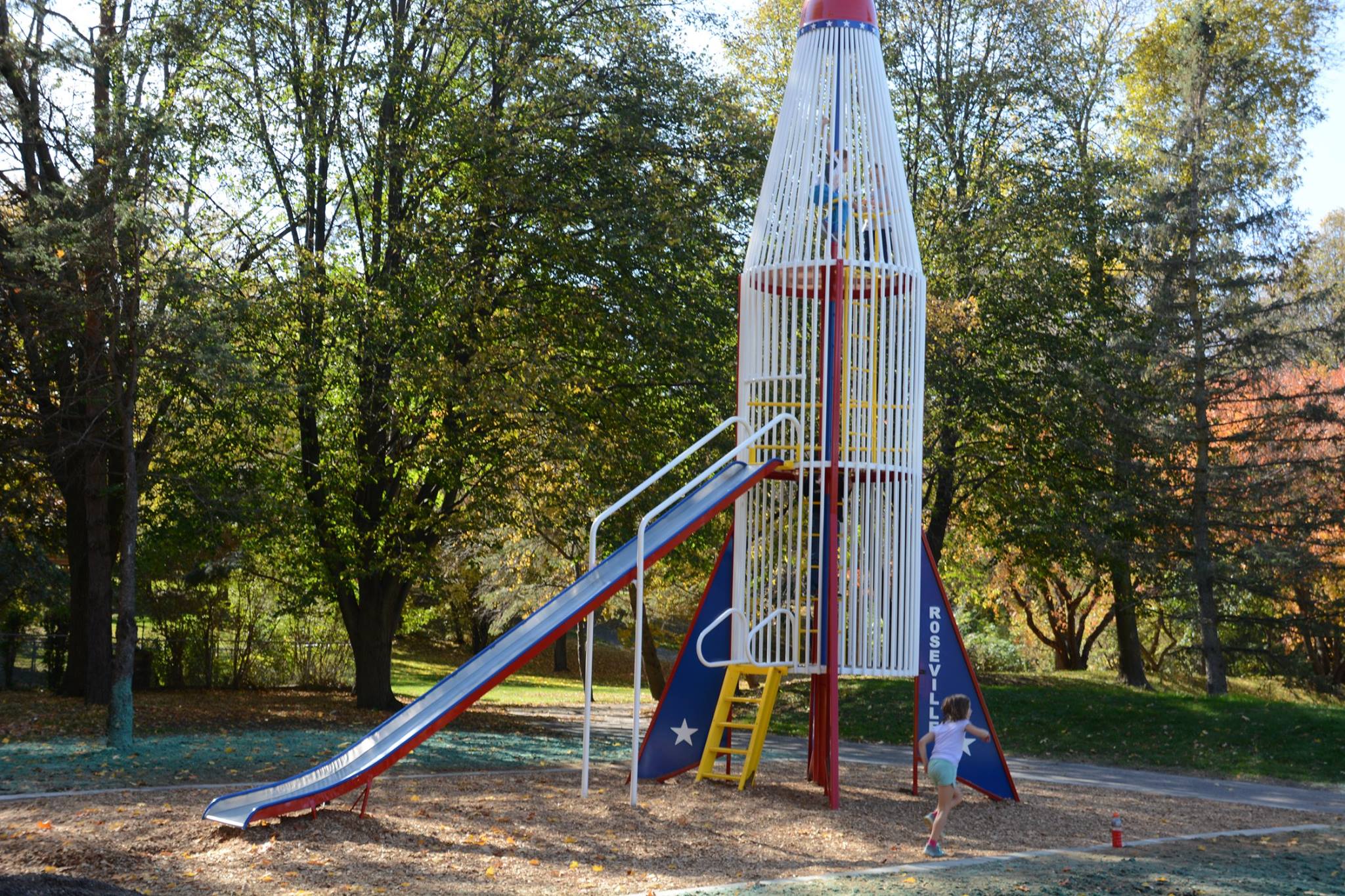 The Central Park rocket ship in Roseville
