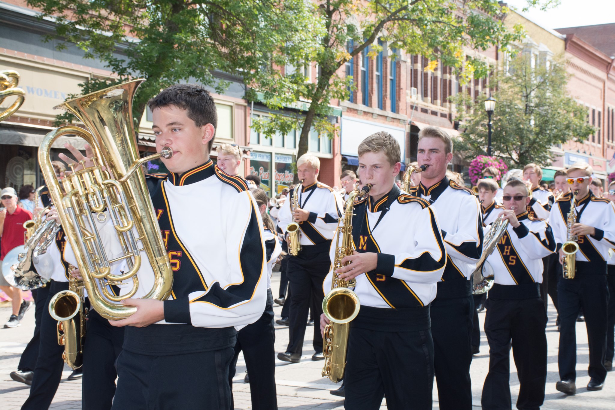 Northfield's Grand Parade during the Defeat of Jesse James Days