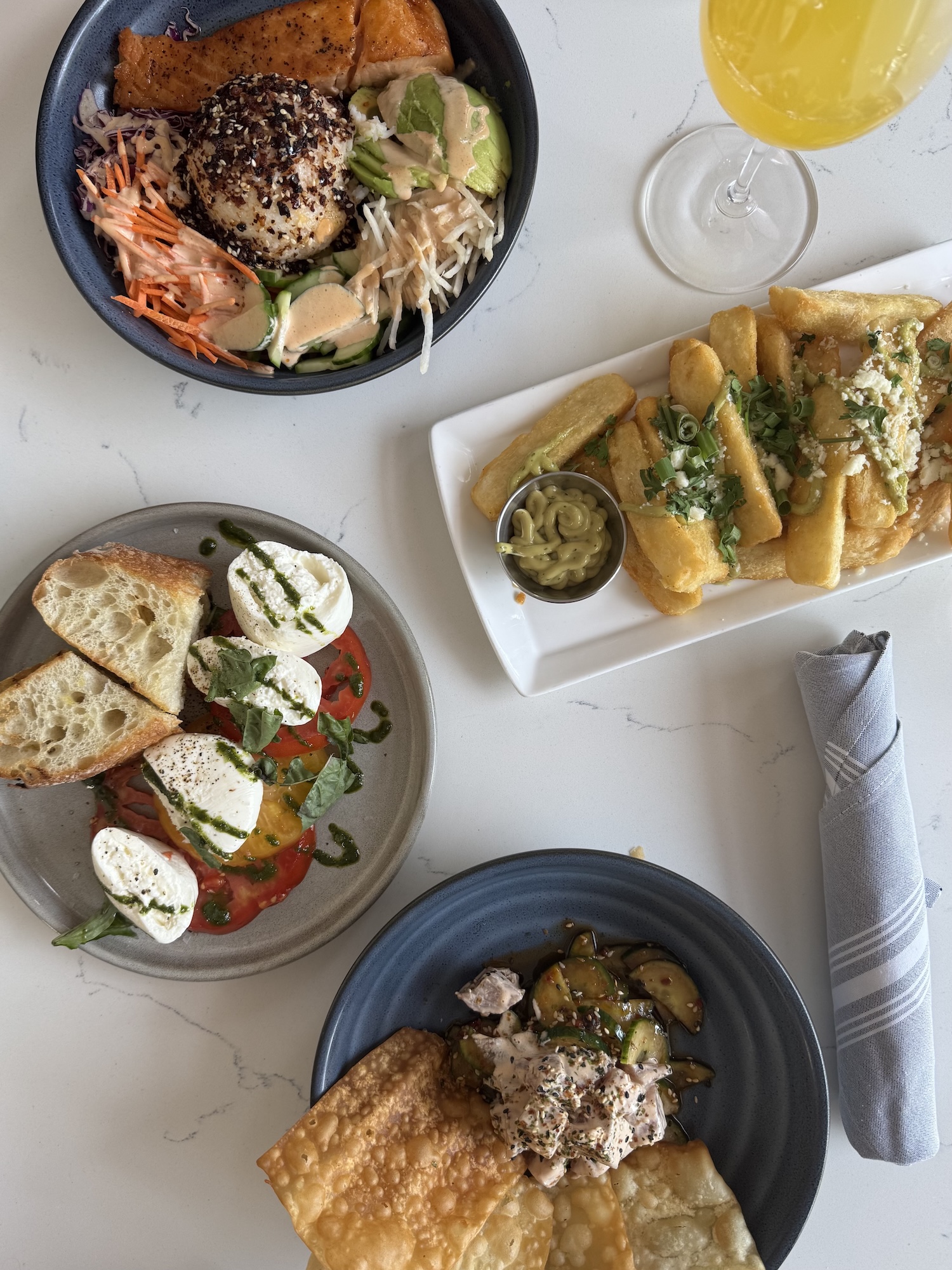 A brunch spread at NOLO's Kitchen &amp; Bar