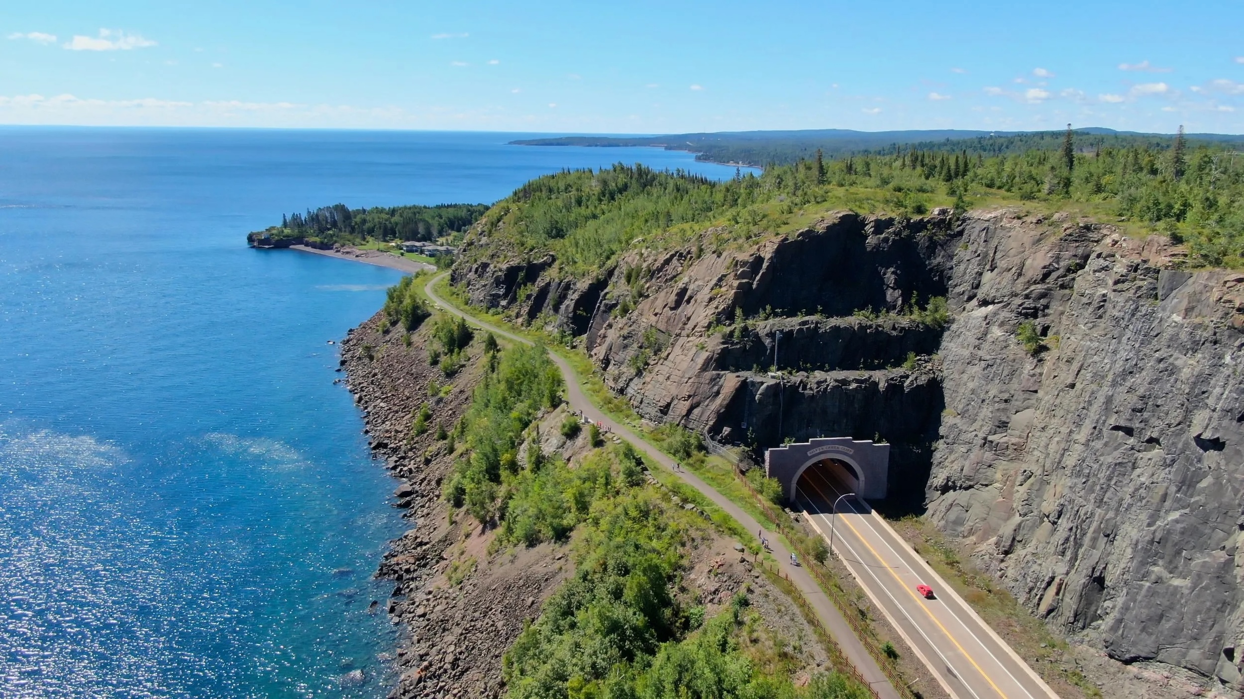 Silver Creek Cliff tunnel