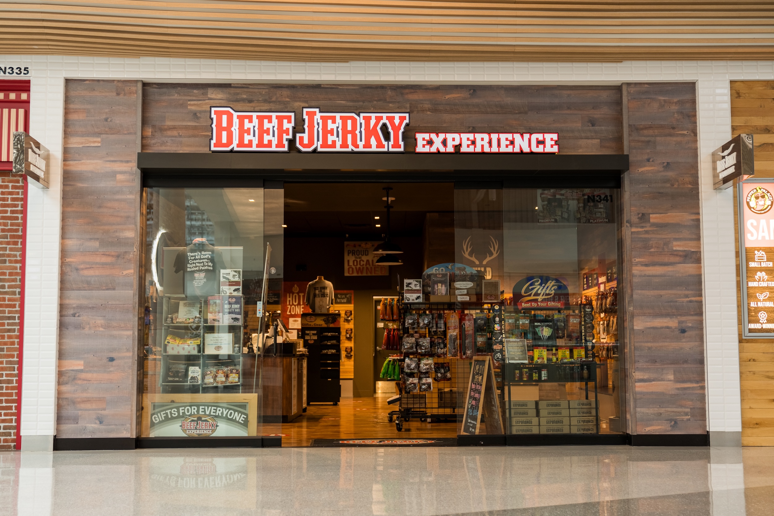 Beef Jerky Experience at Mall of America