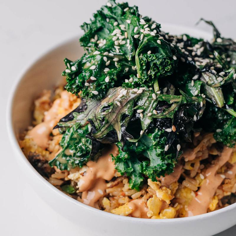 Breakfast fried rice at NOLO's Kitchen &amp; Bar