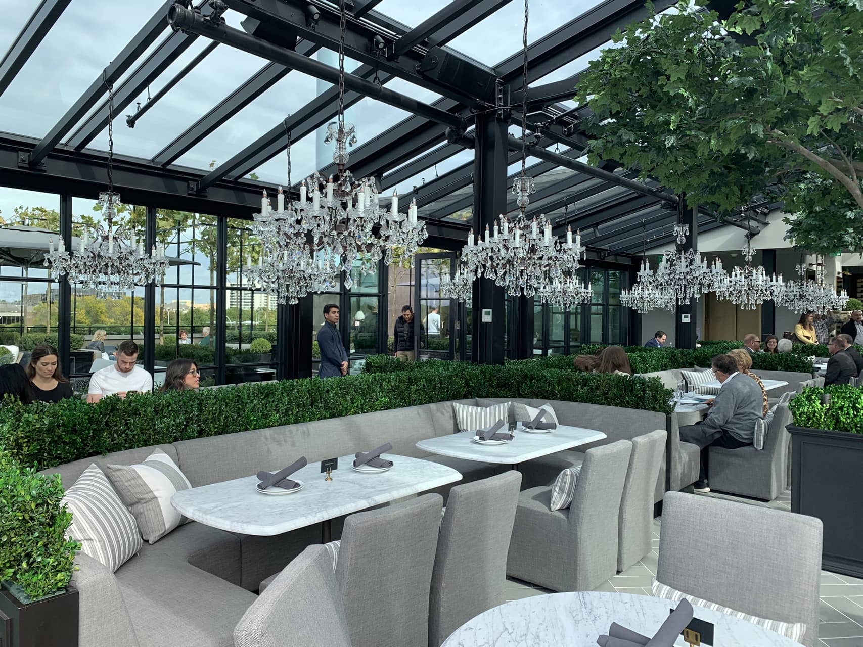 RH Rooftop Restaurant in Edina