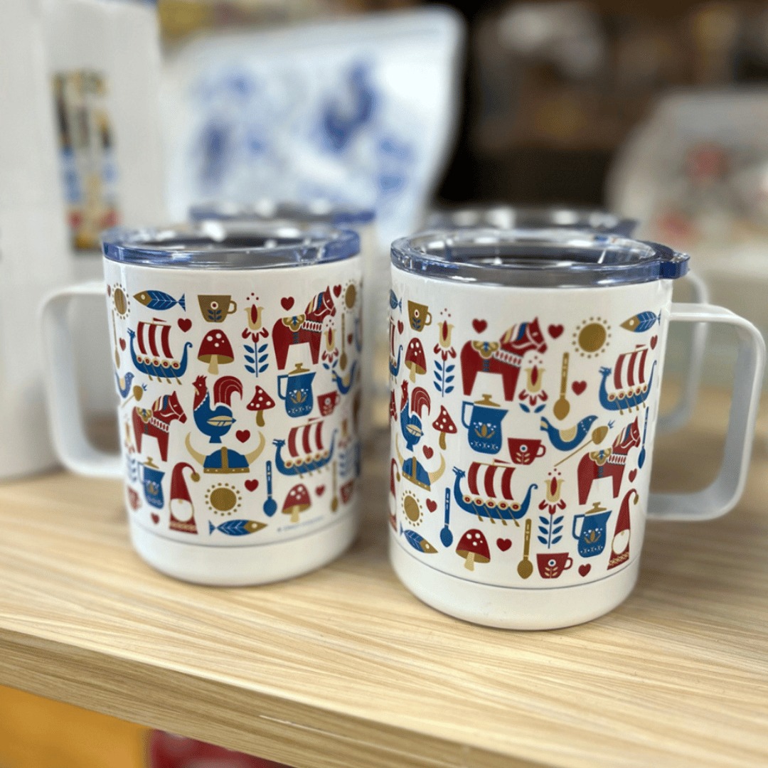 Coffee mugs at Scandinavian Gift Shop