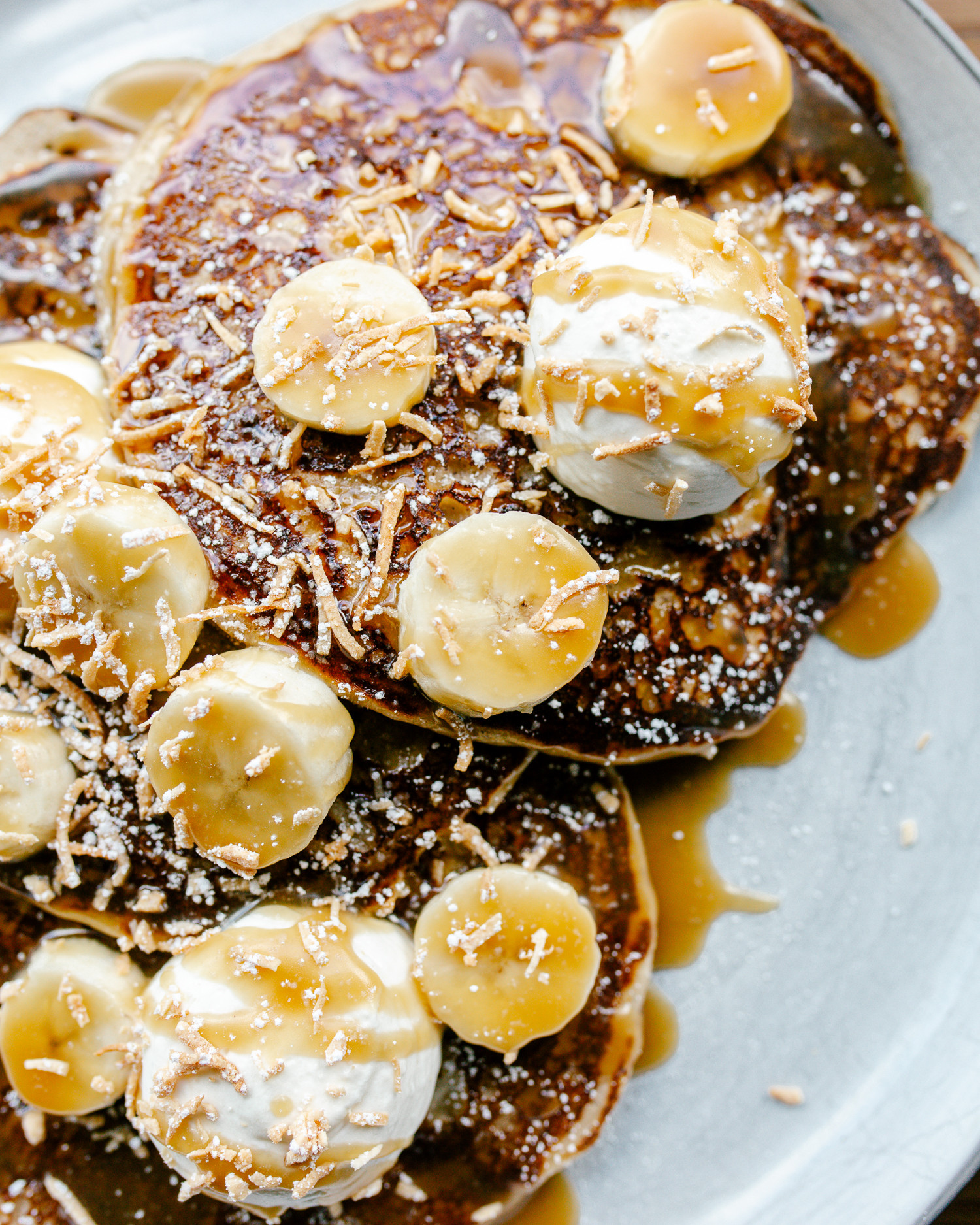 Sorghum pancakes at Mara