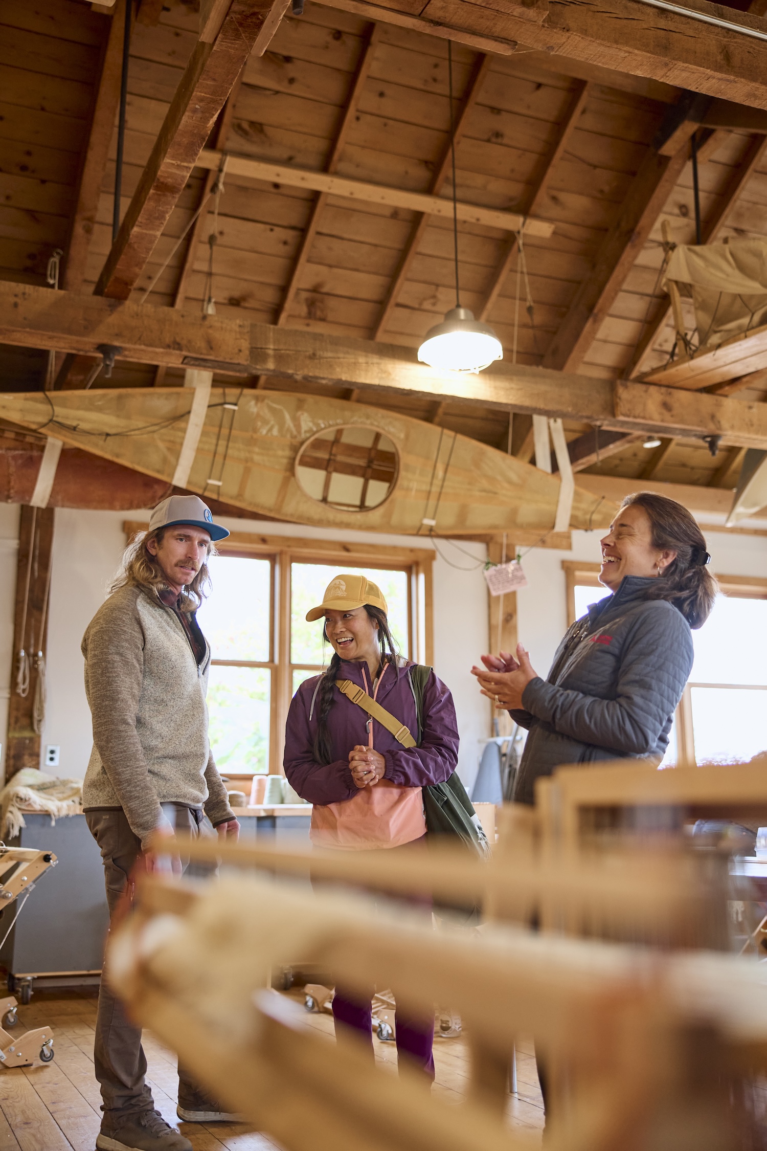 A couple visits North House Folk School