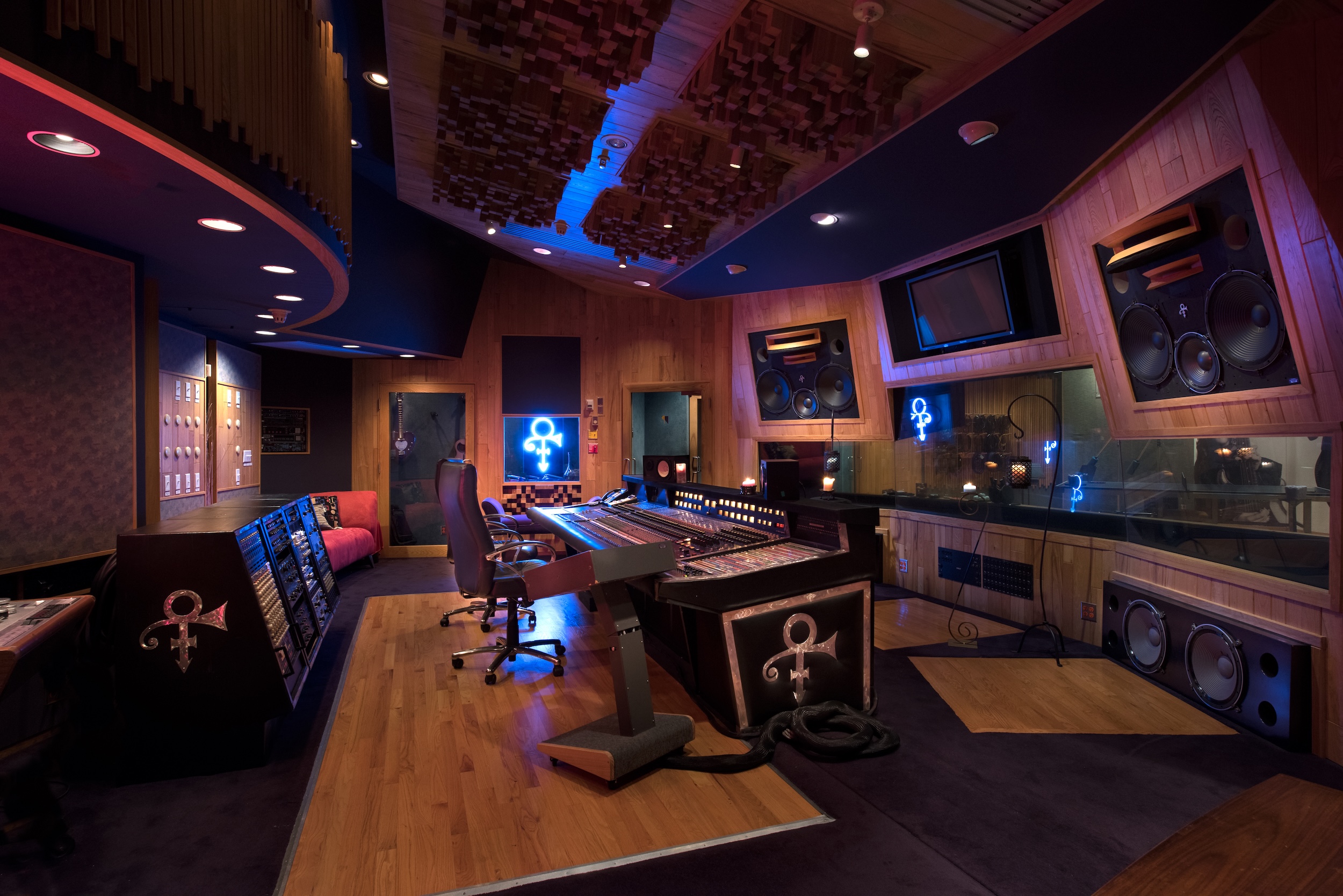 Prince's recording studio at Paisley Park