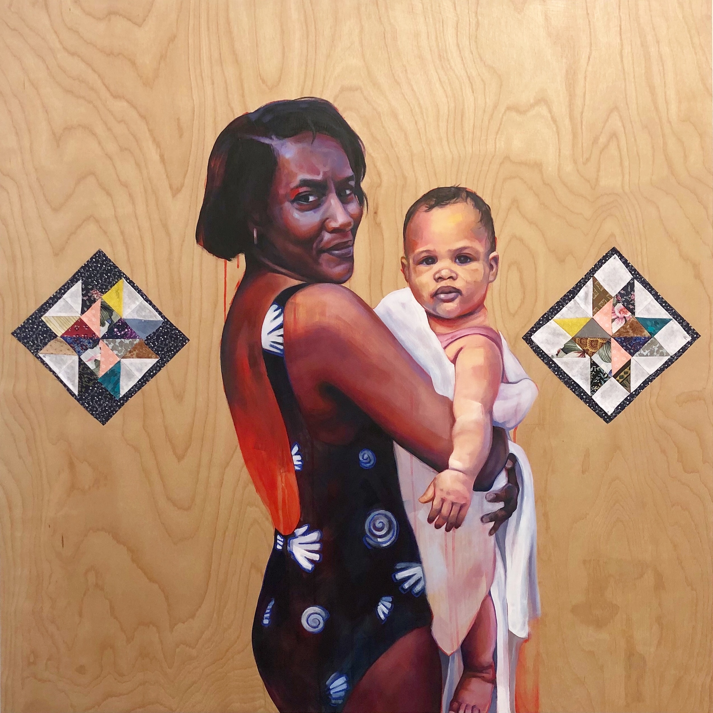 Leslie Barlow's "Grandmother and Child"