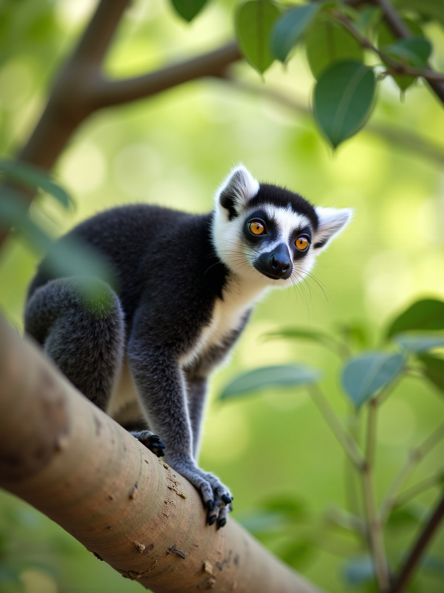 A lemur at Paul Bunyan's Animal Land