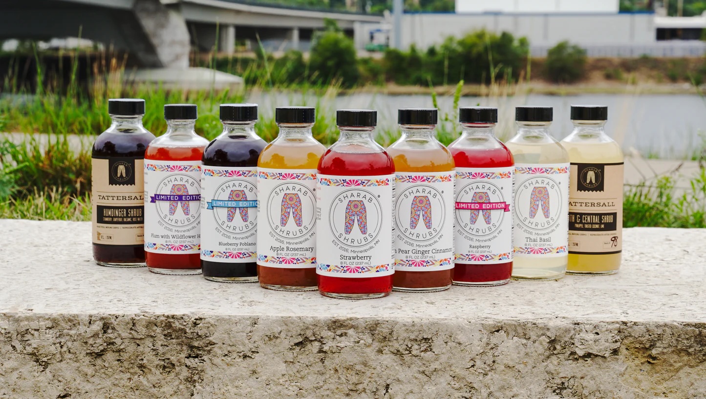 A wide variety of Sharab Shrubs' vinegar-based mixers