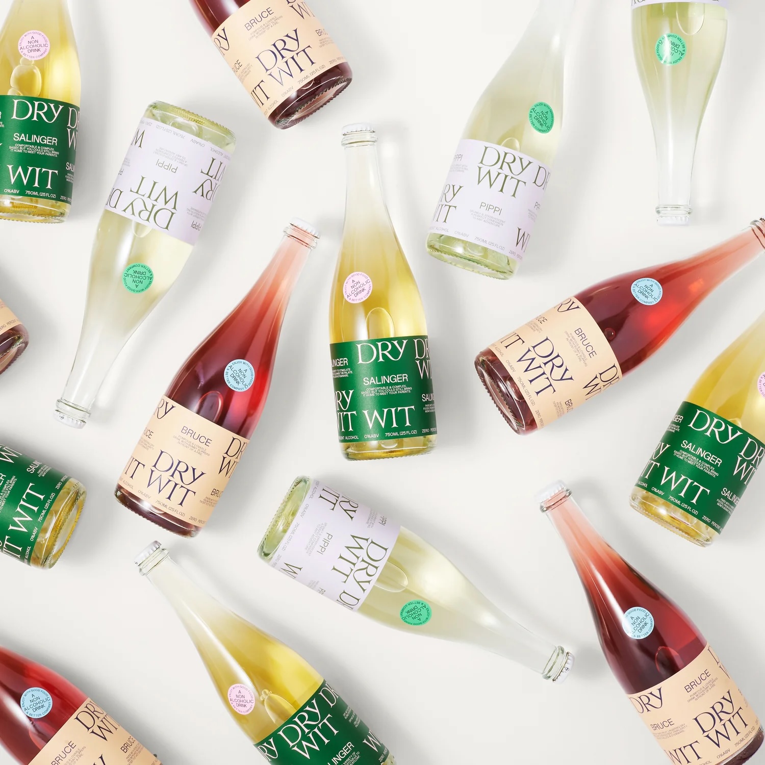 Dry Wit's line of nonalcoholic wine